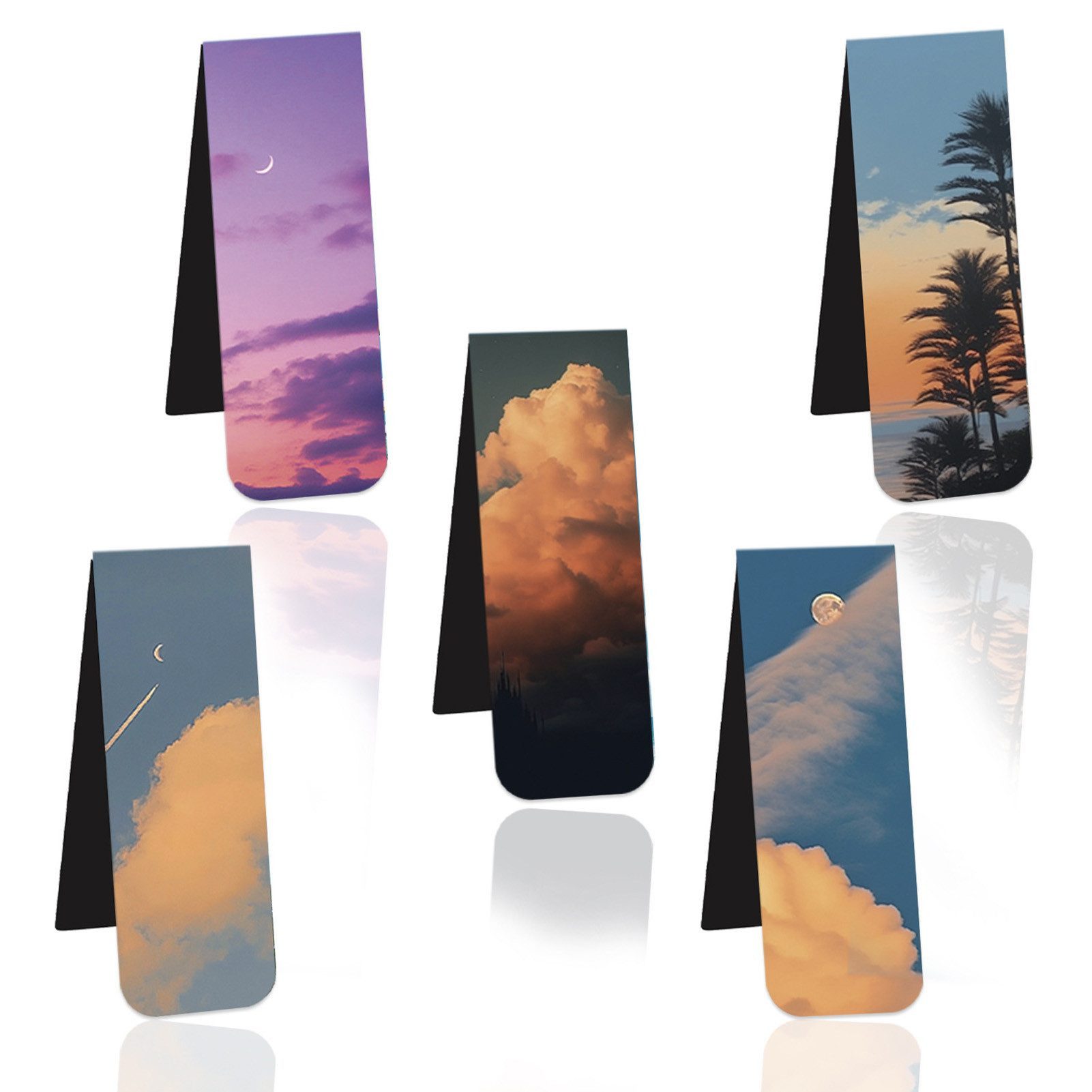 Jumpeak Lesezeichen lesezeichen magnetisch,lesezeichen personalisiert,lesezeichen kinder, lesezeichen katze,lesezeichen mädchen,Verschiedene Stile,Geschenk