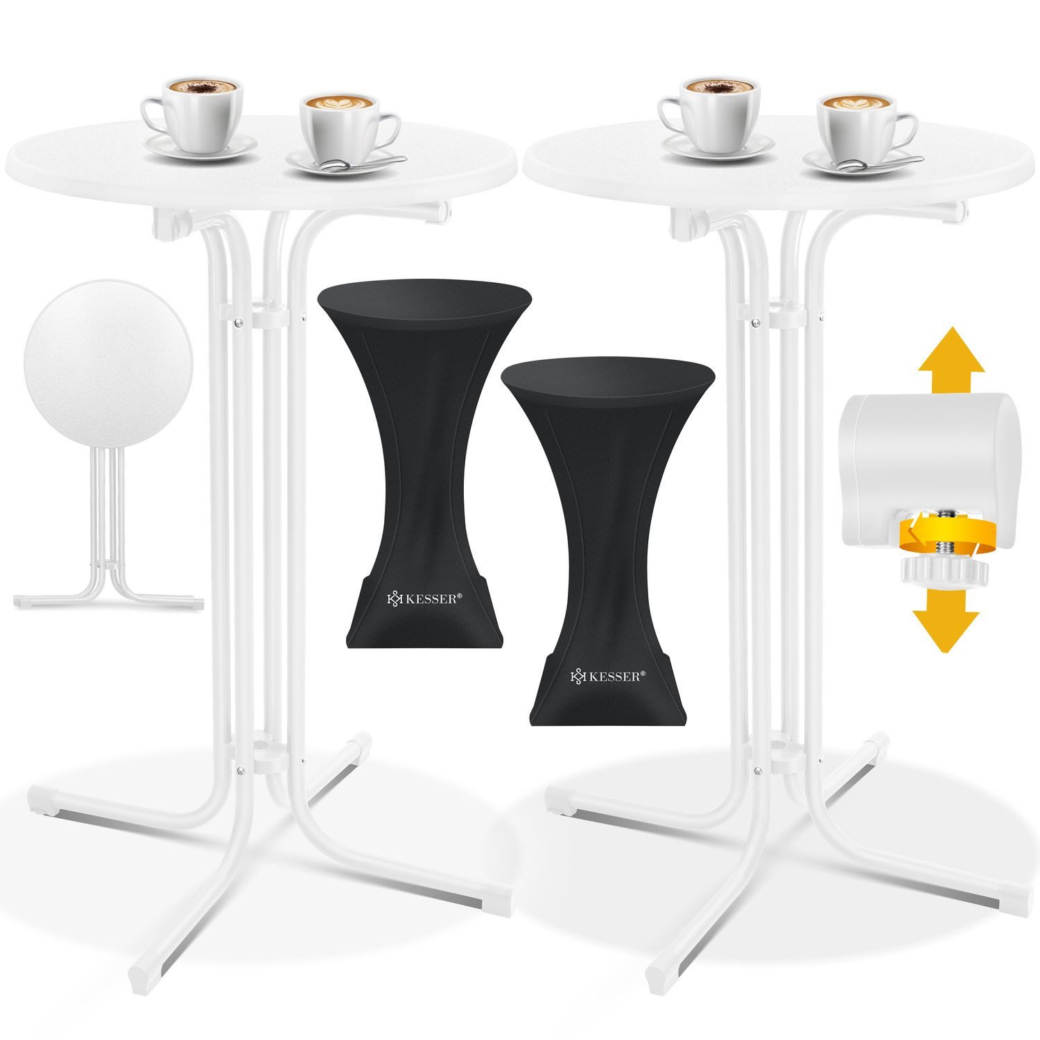 KESSER Bistrotisch, Gastro Stehtisch klappbar Gastronomie günstig online kaufen