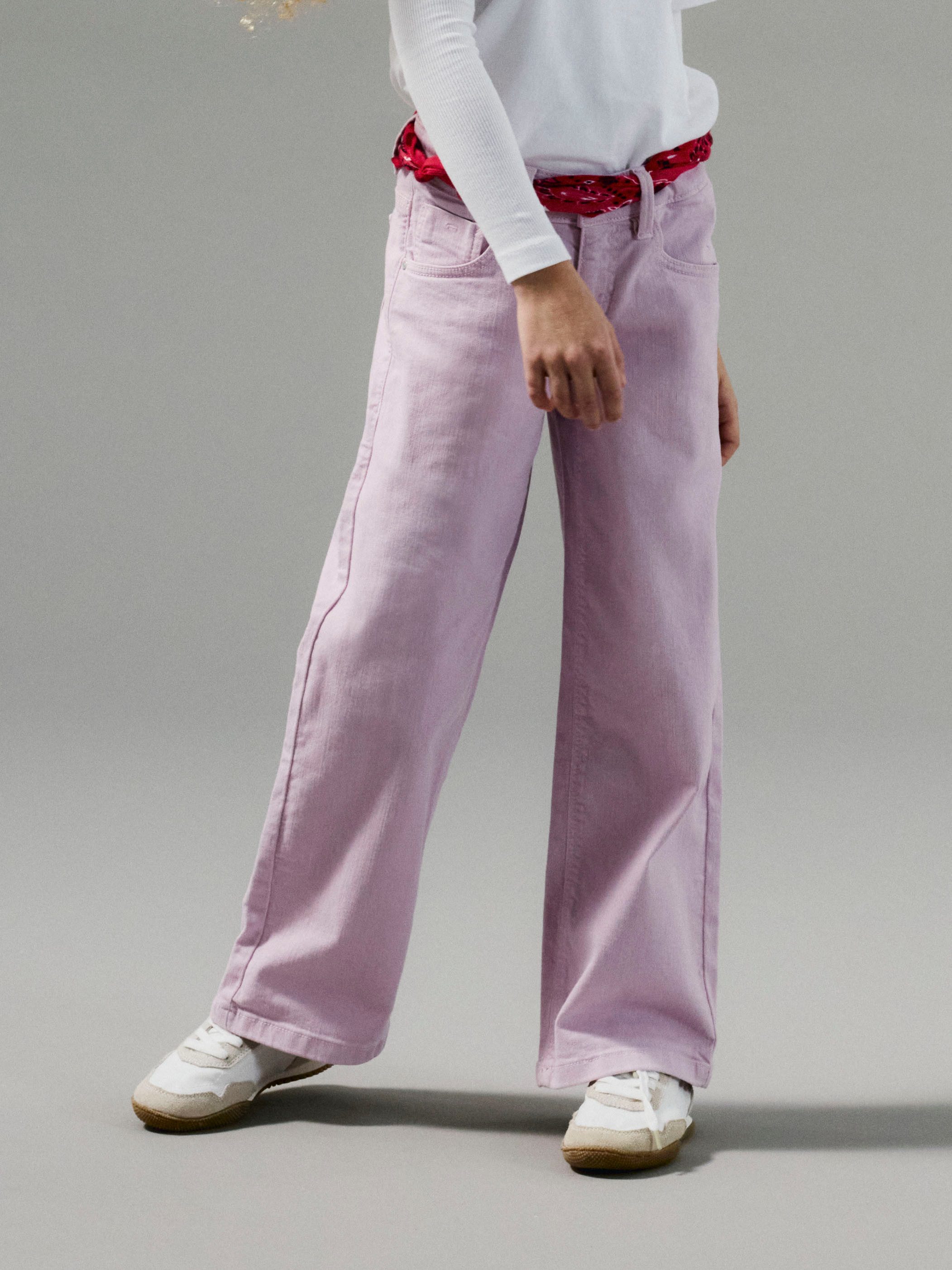 name it 5-Pocket-Hose NKFROSE WIDE TWI PANT 1115-TP NOOS Baumwollmischung, regular fit, verstellbarer Bund