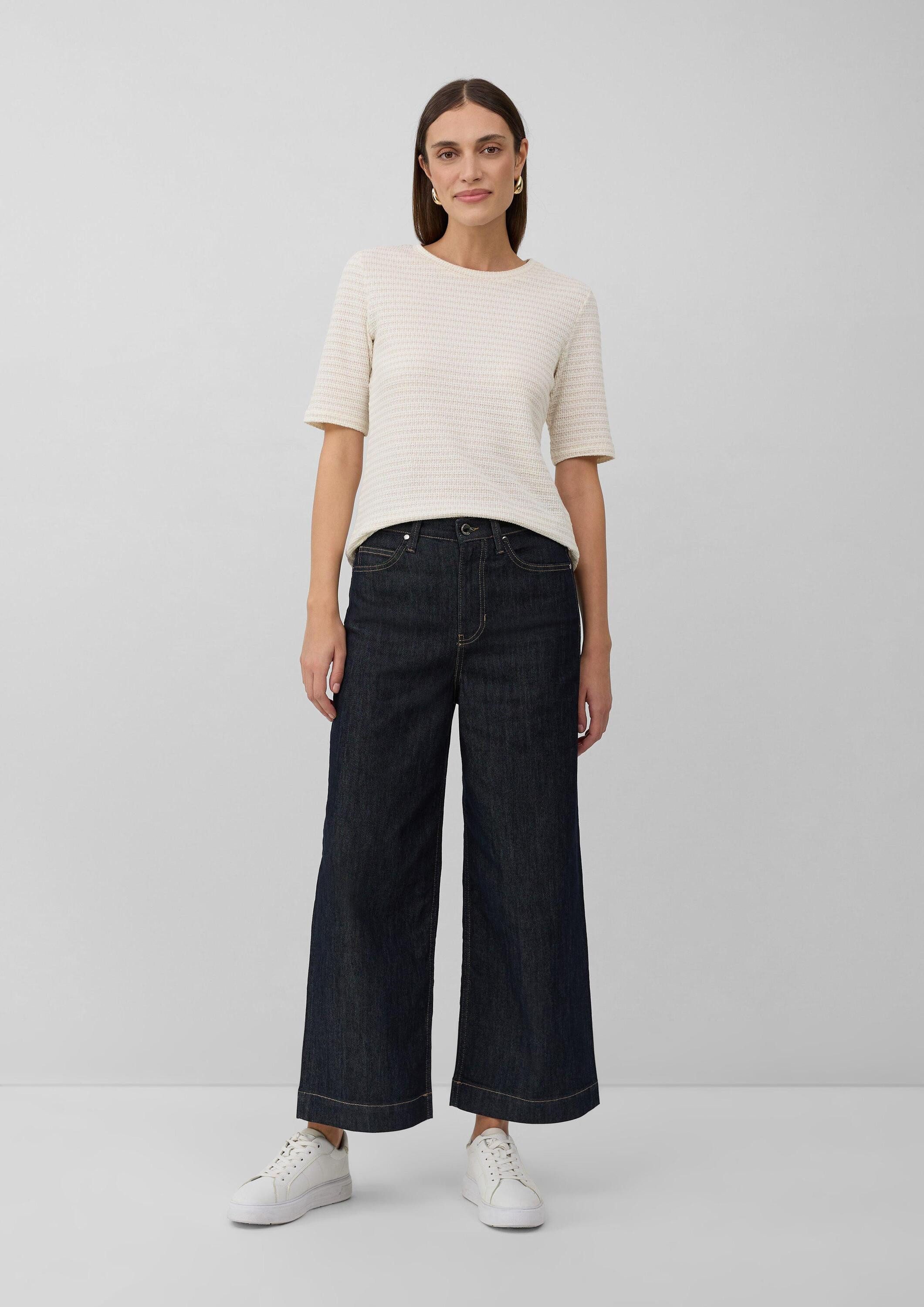 s.Oliver Weite Jeans Jeans-Hose SURI Jeans-Culotte Suri / Regular Fit / Hig günstig online kaufen