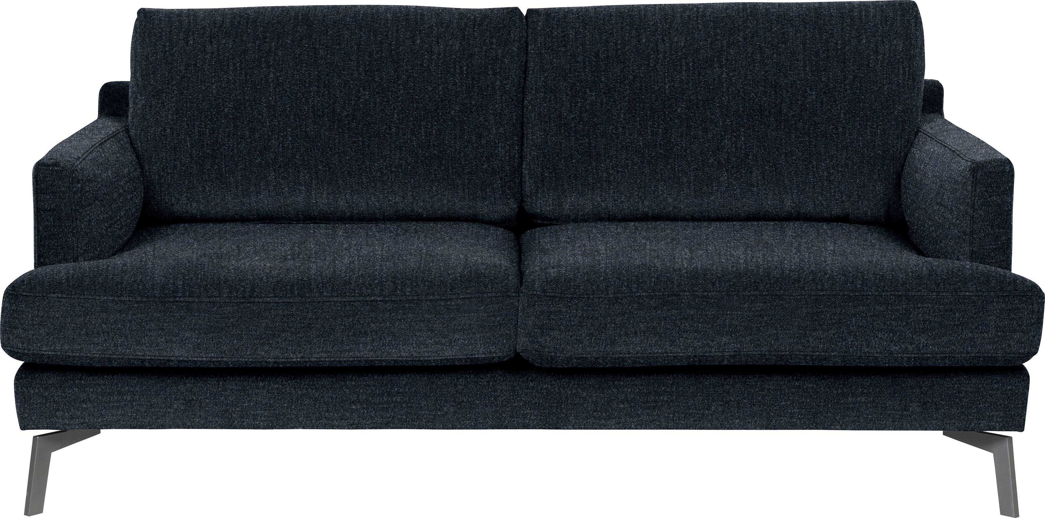 Saga, ein blu furninova im midnight Design skandinavischen Klassiker 2,5-Sitzer