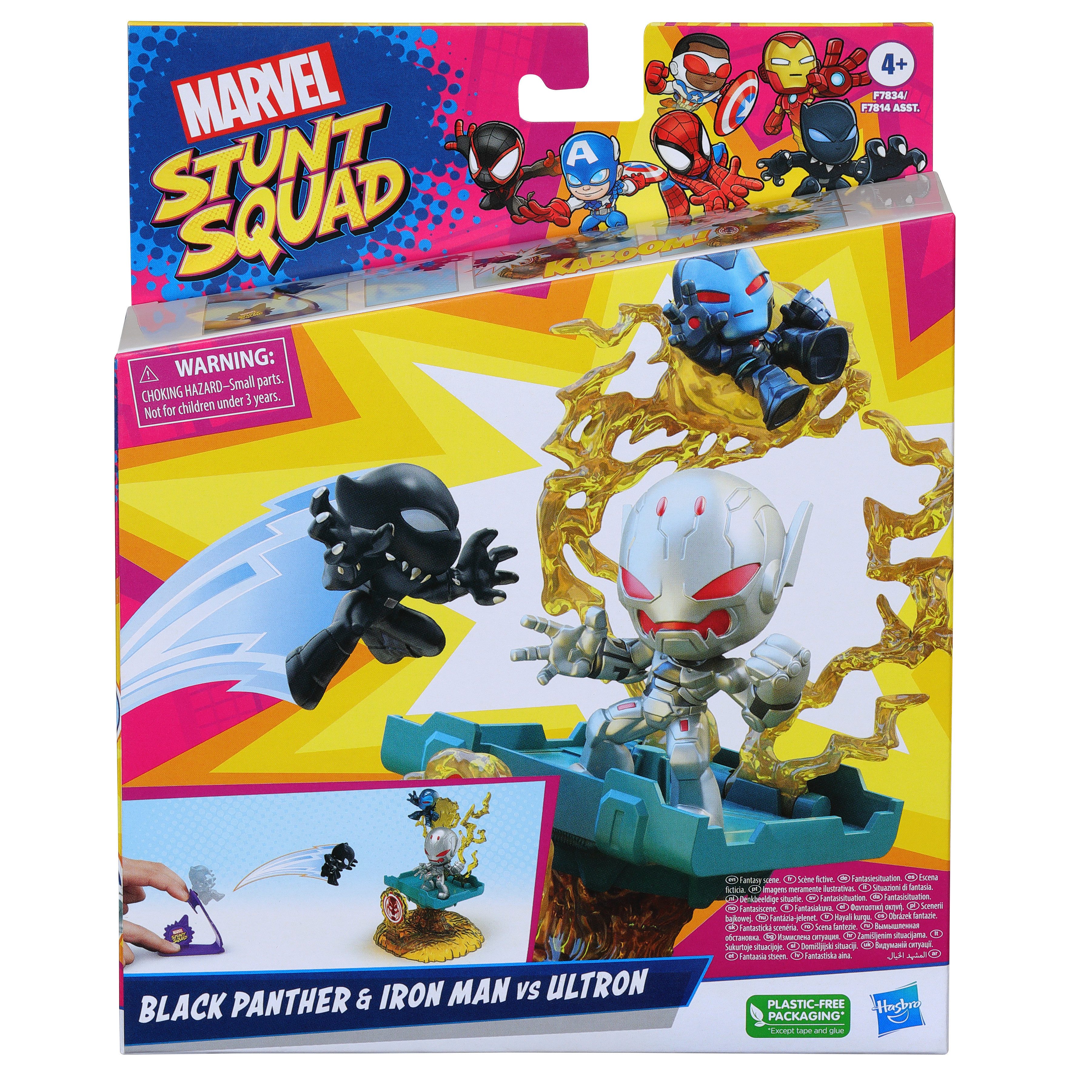 Hasbro Spielfigur Spielfigur Marvel Stunt Squad BP