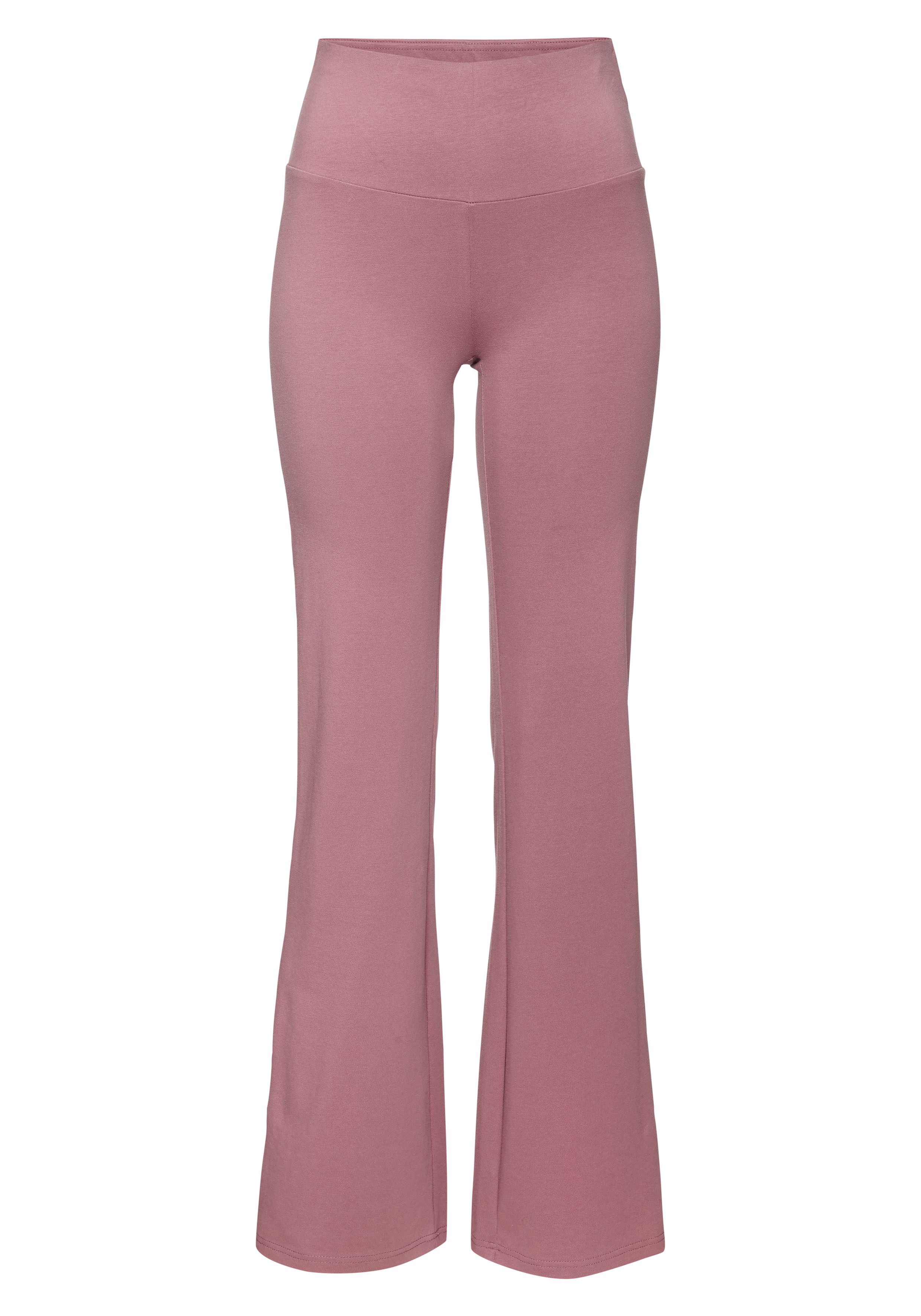 LASCANA ACTIVE Jazzpants mit breitem Bündchen günstig online kaufen