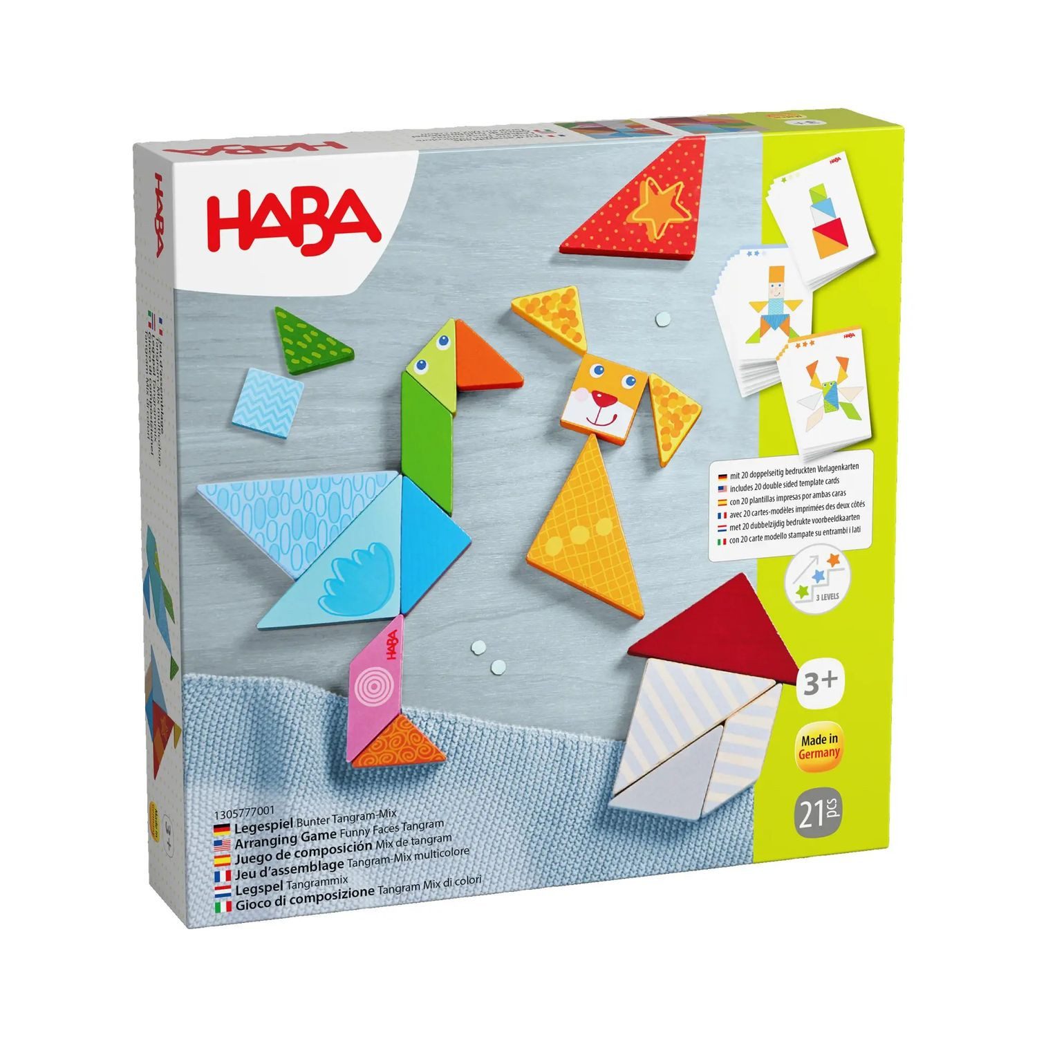 Spiel Legespiel Bunter Tangram-Mix