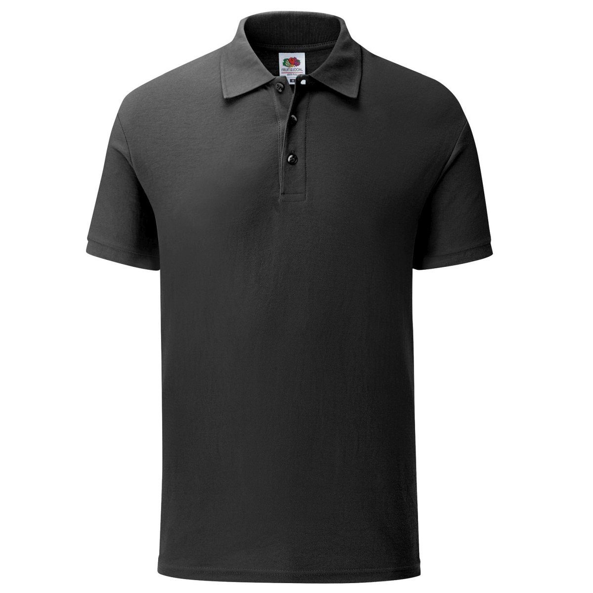 Fruit of the Loom Poloshirt Fruit of the Loom 65/35 Tailored Fit schwarz
