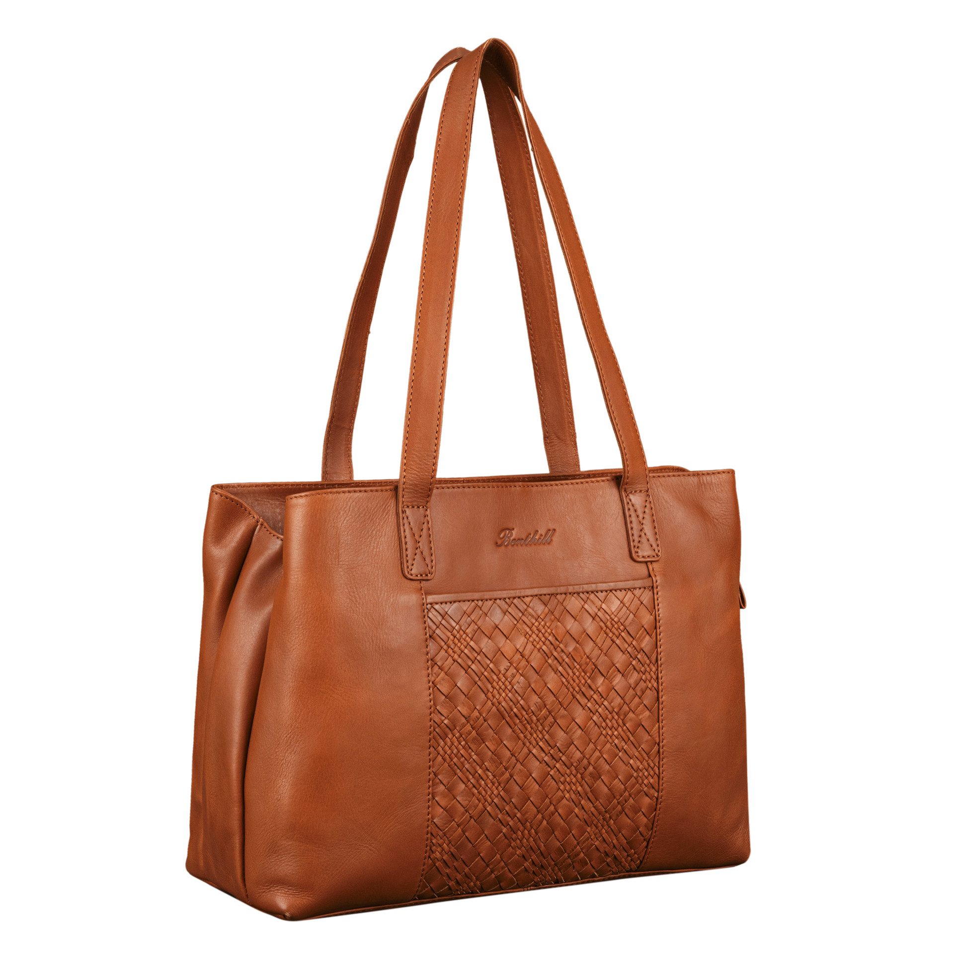 Benthill Henkeltasche Damen Echt Leder Handtasche Groß Vintage Umhängetasch günstig online kaufen