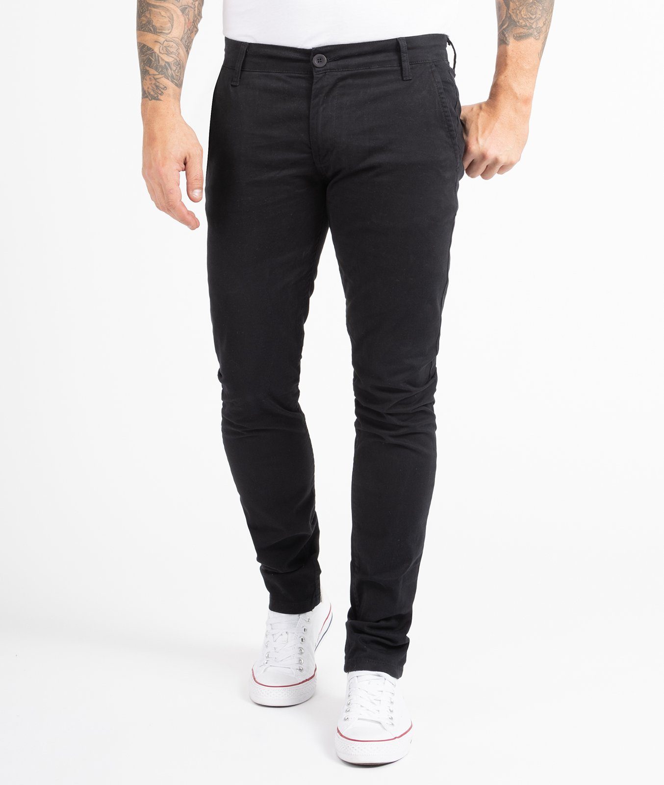 Indumentum Chinohose Herren Slim Fit Hose IS-305 günstig online kaufen