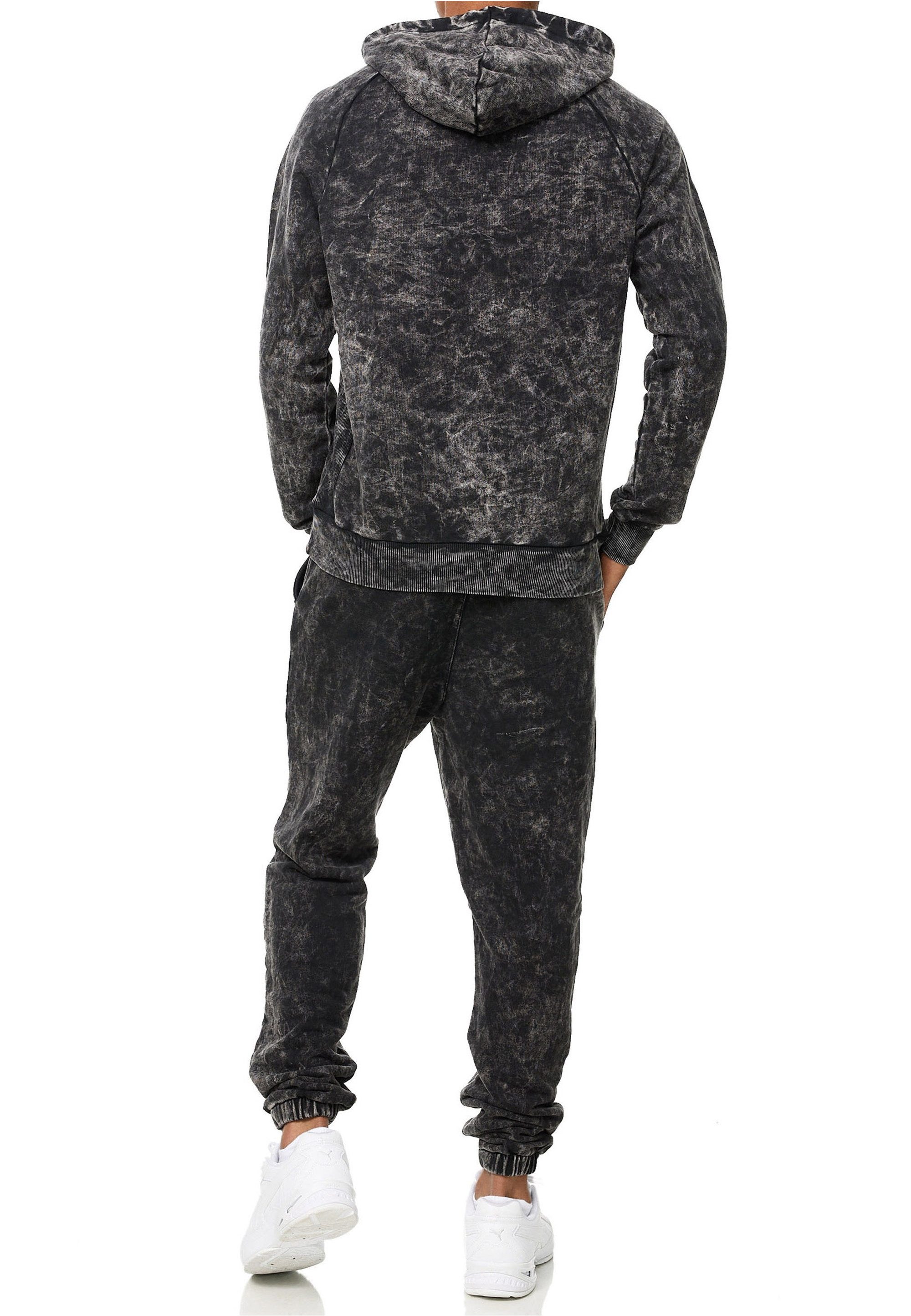 Rusty Neal Kapuzensweatshirt in verwaschenem Design