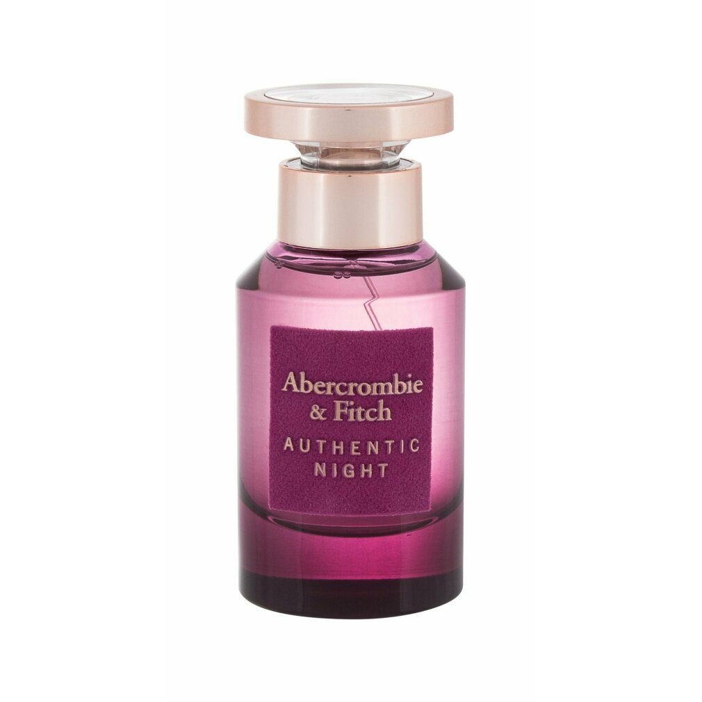 Abercrombie & Fitch Eau de Parfum Abercrombie Fitch Authentic Woman Night Eau De Parfum 50 Ml Spray