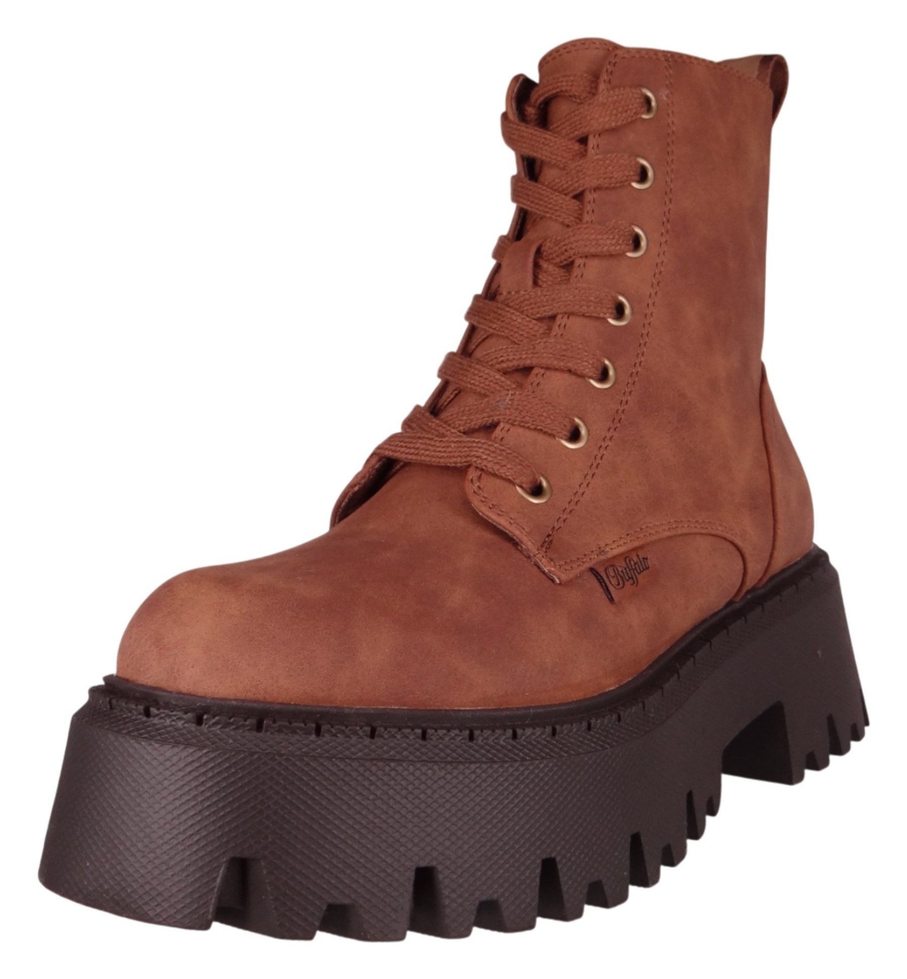 Buffalo 1622599 Aspen Lace Up Warm Brown Сапогиette