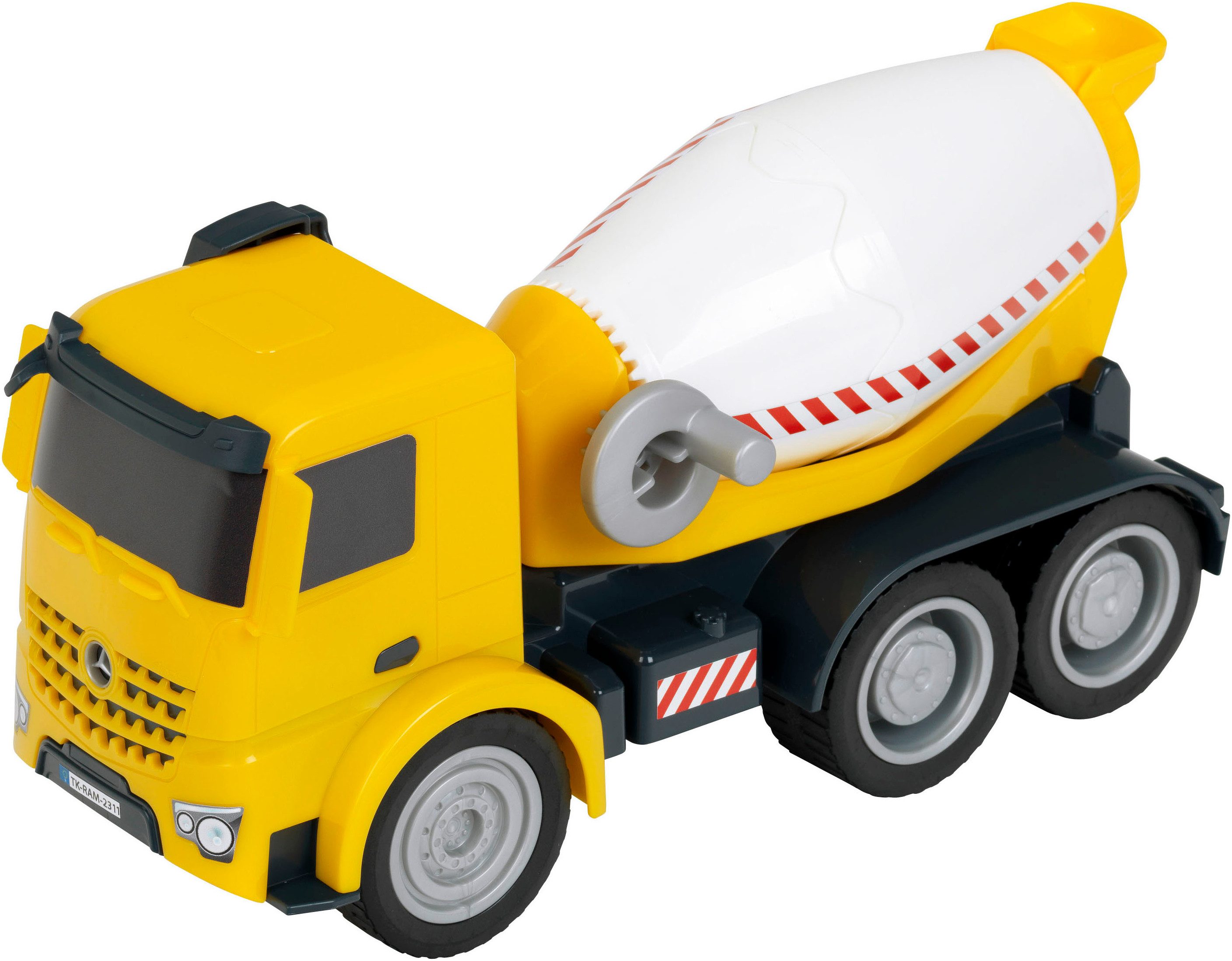 Klein Spielzeug-Betonmischer Mercedes-Benz AROCS günstig online kaufen