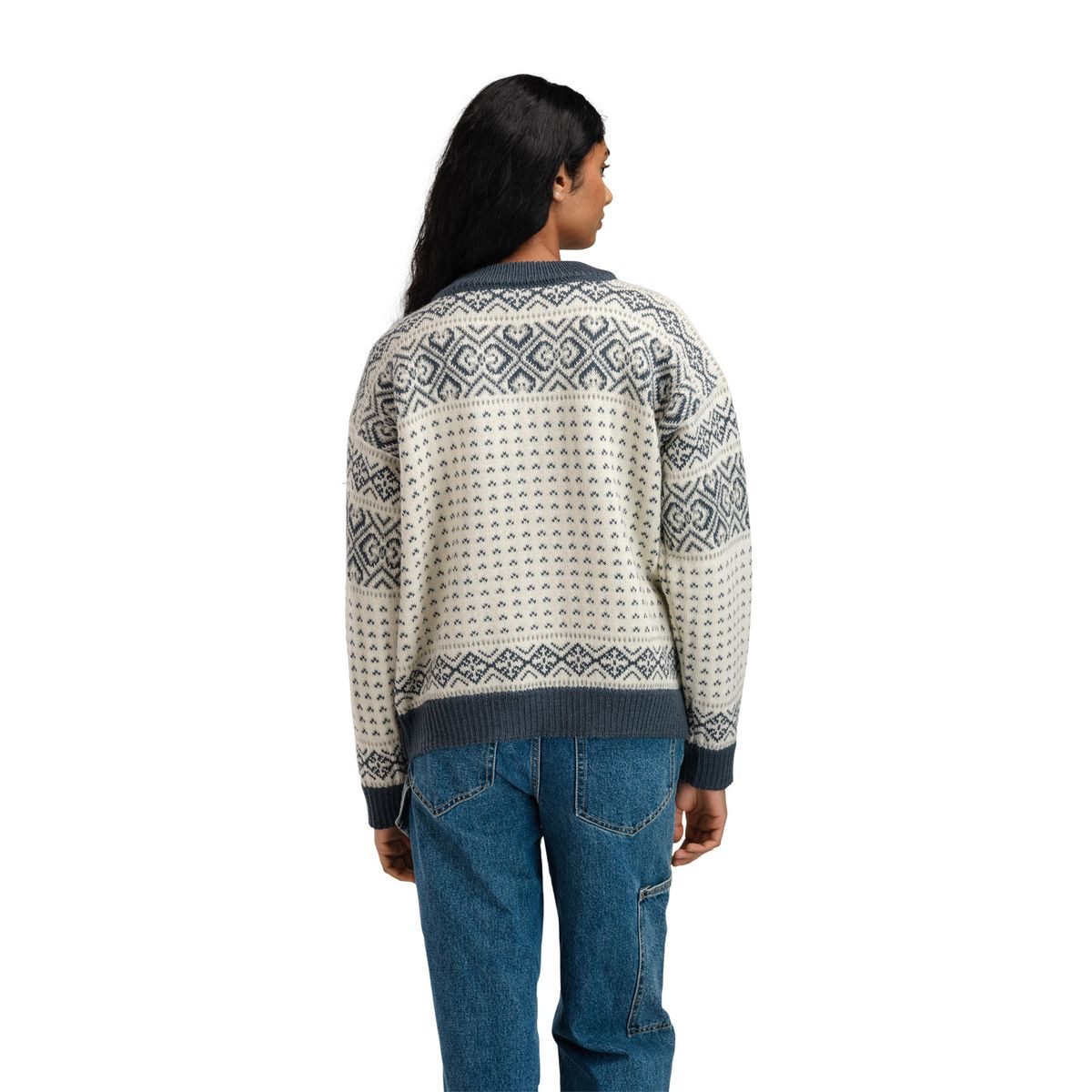 Dale of Norway Kapuzenstrickjacke Hannah Fem. Cardigan Elegante Strickjacke aus 100% norwegischer Wolle, die