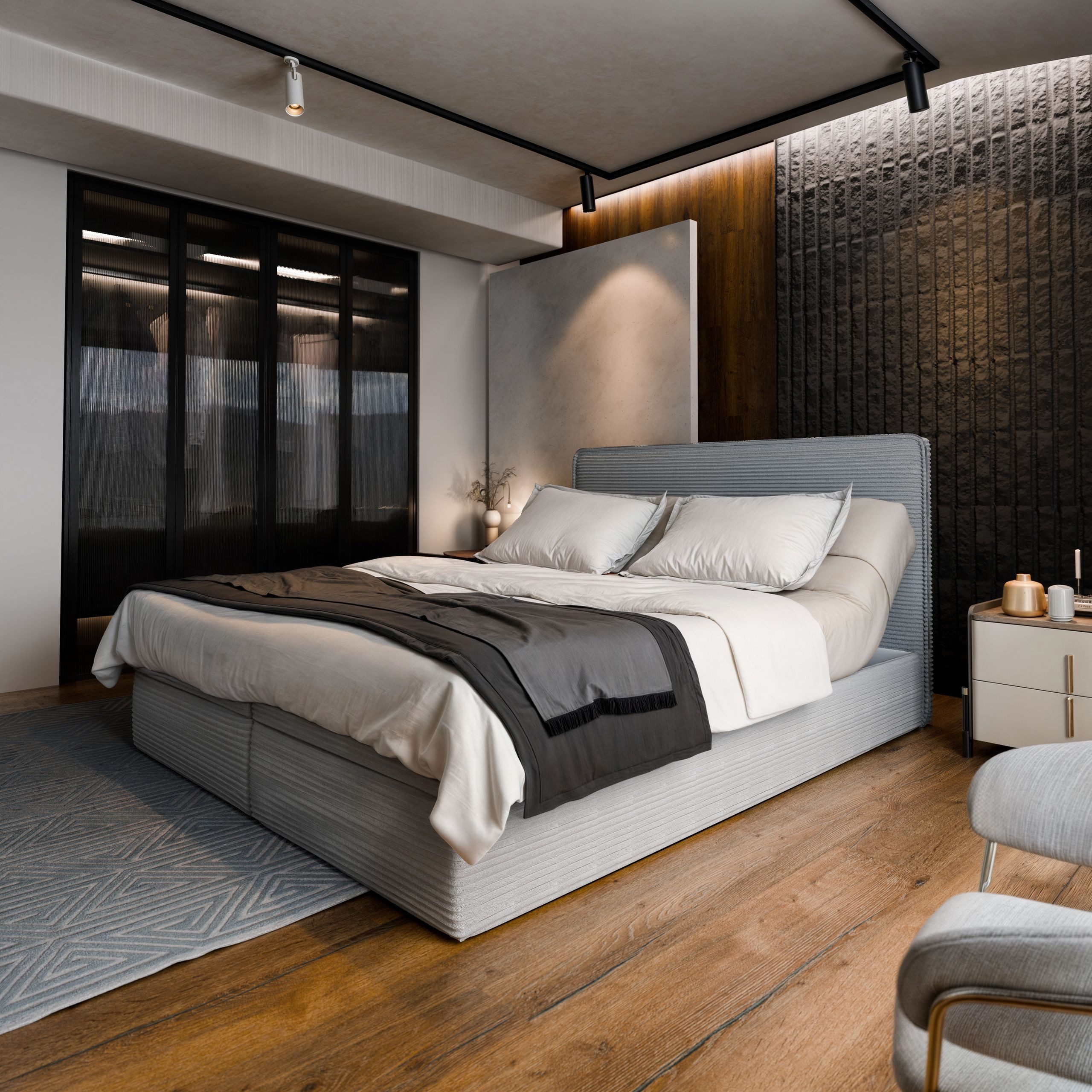 Masseno Boxbett ASTOR 140x200 cm mit günstig online kaufen