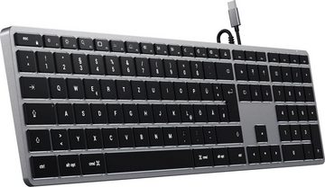 Satechi Slim W3 USB-C Wired Keyboard-DE (German) Tastatur