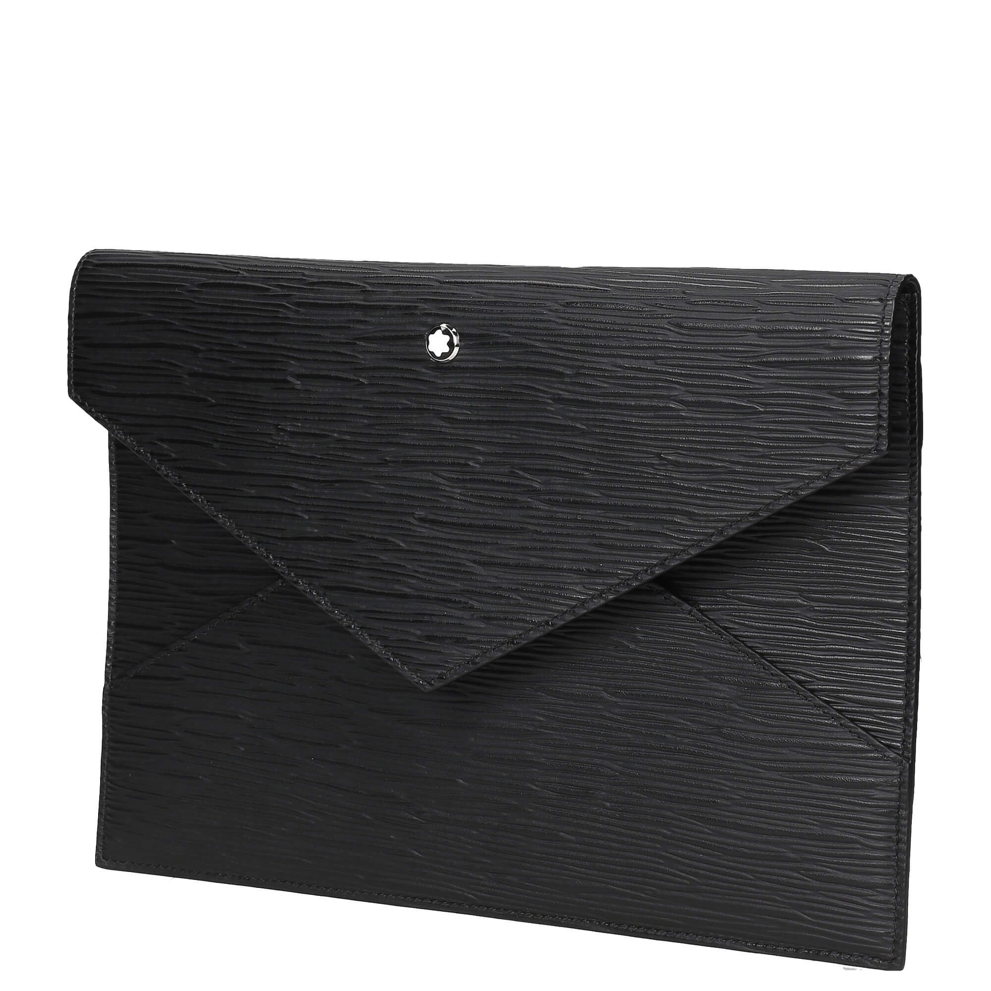 MONTBLANC Schreibmappe Meisterstück 4810 - Kuverttasche 29 cm (black)