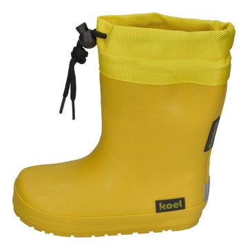 KOEL WELLIE TOGGLE SOLID Barfußschuh Yellow