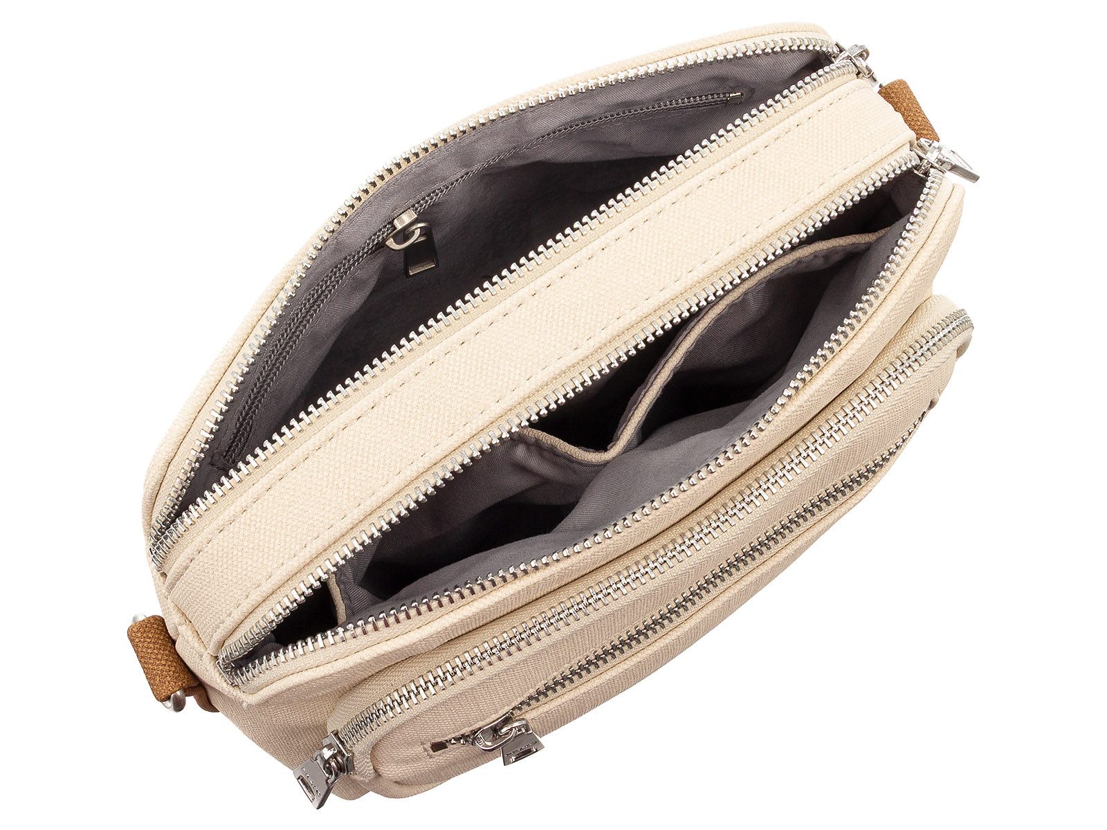 Prato Umhängetasche S047-C Umhängetasche Handtasche (Stück, 1-tlg., 1), farbliche Akzente