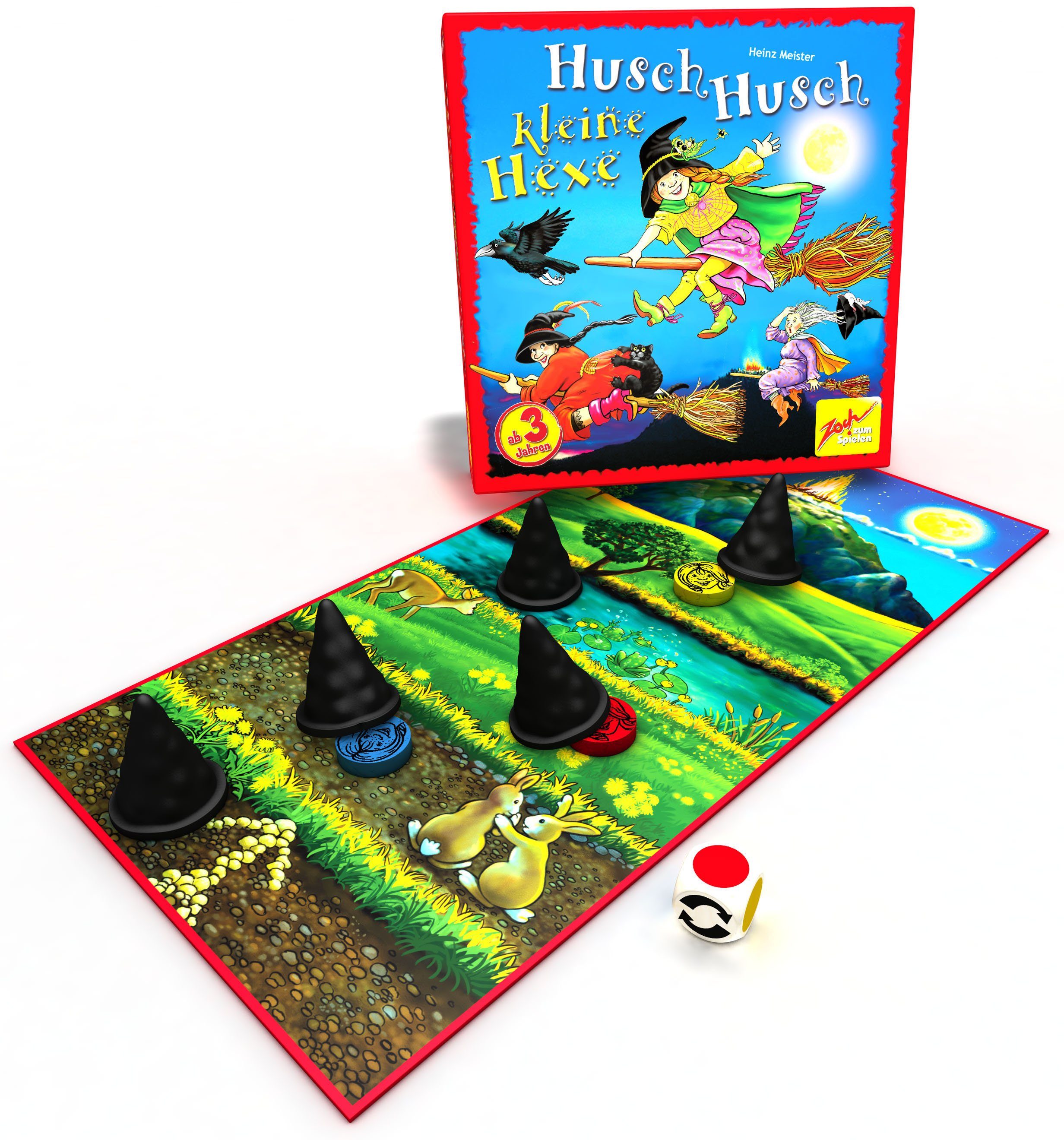 Zoch Spiel, Husch Husch kleine Hexe, Made in Germany