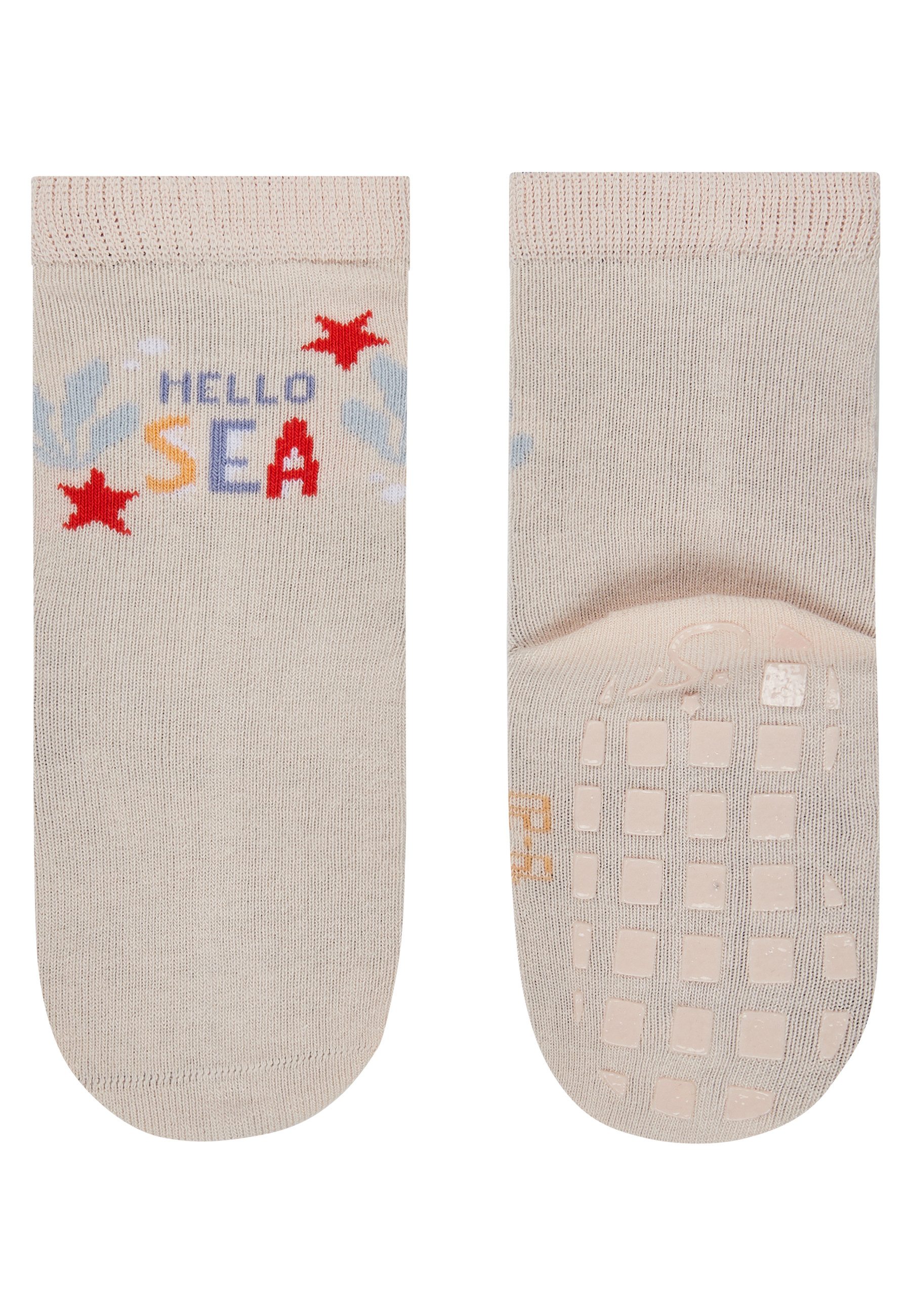 Sterntaler® ABS-Socken ABS Socken 2er-Pack Hello Sea (2-Paar, 2er-Pack) ABS Socken 2er-Pack, rutschfest, weich & atmungsaktiv – Bild 2 von 5