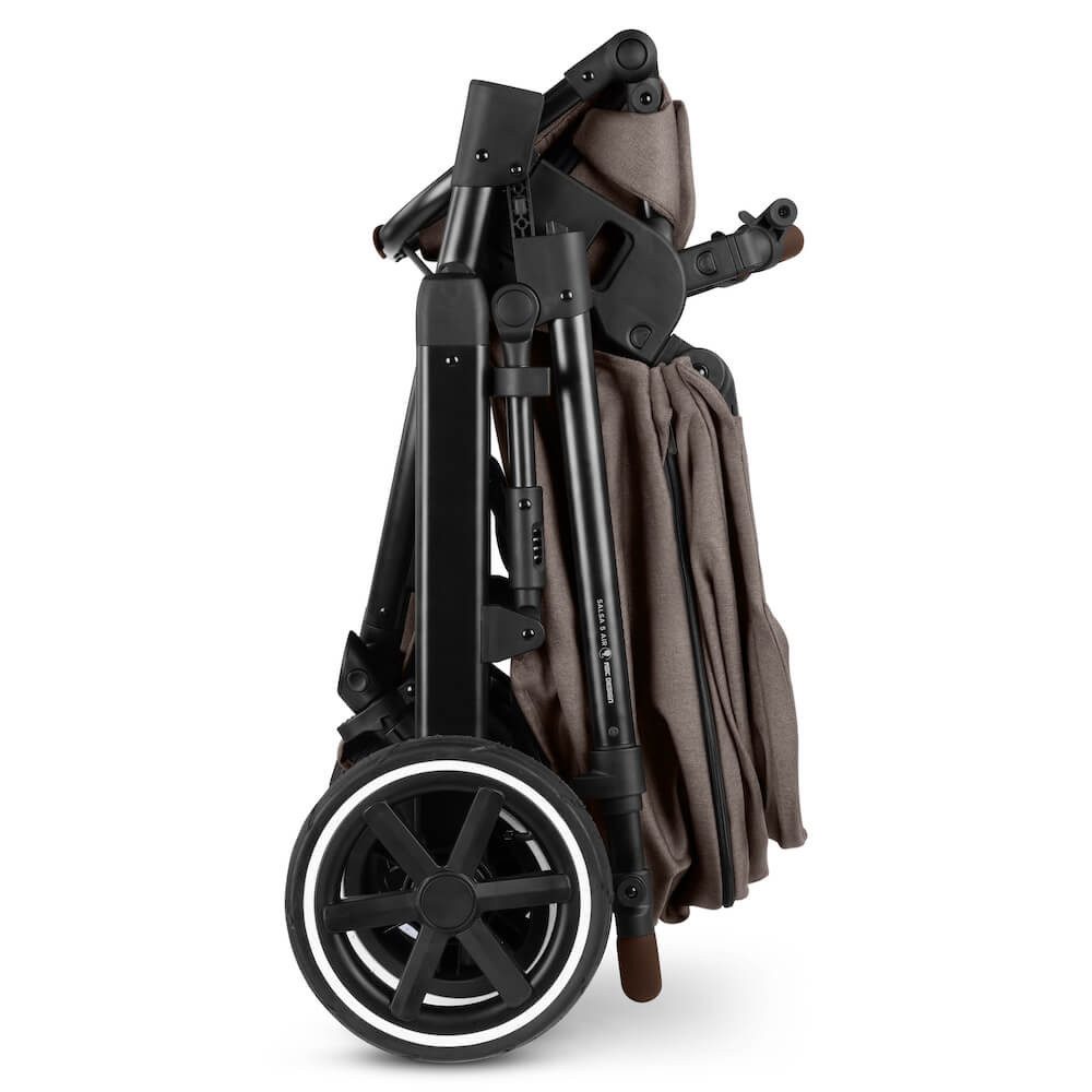 ABC Design Kombi-Kinderwagen Salsa 5 Air 3in1 inkl. Tulip Babyschale und Adapter, Ab Geburt, mit Babywanne, Babyschale und Sportwagenaufsatz