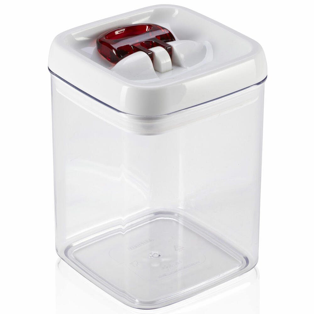 Leifheit Vorratsdose Eckig Aromaverschluss 1.6 L, Kunststoff, (1-tlg)