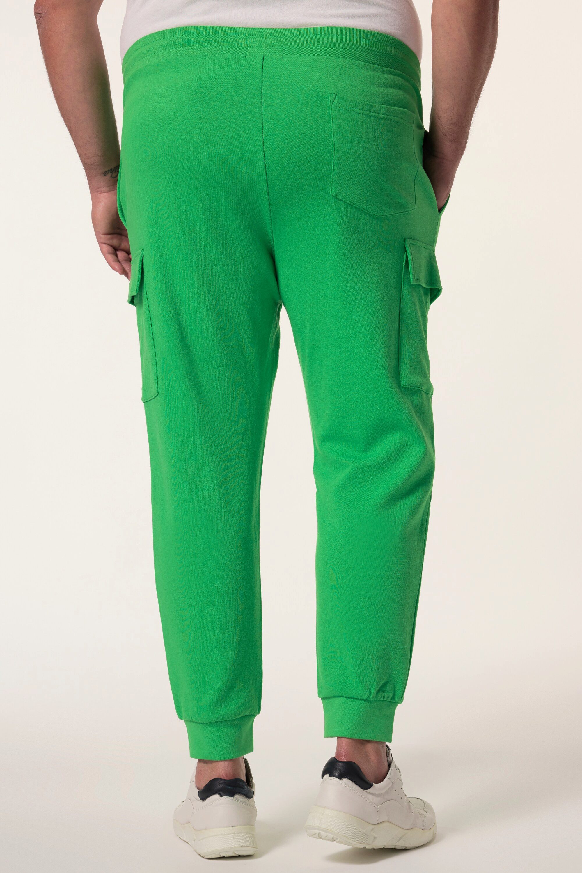 Men Plus Cargohose Cargo-Jogginghose Elastikbund