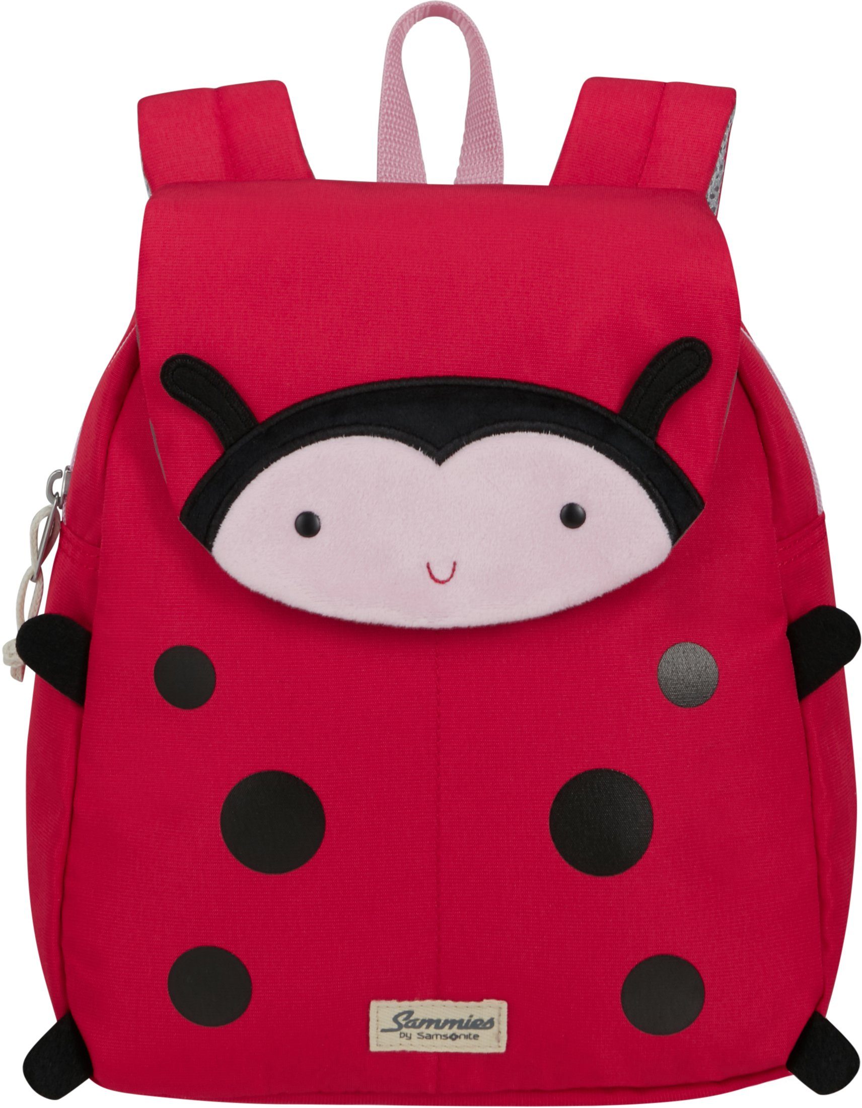 Samsonite Kinderrucksack Happy Sammies ECO, S, Ladybug Lally, Kindergartenrucksack Kinderfreizeitrucksack Kinder-Backpack