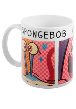 United Labels® Tasse Spongebob - Friends - Kaffeetasse aus Keramik 320 ml, Keramik