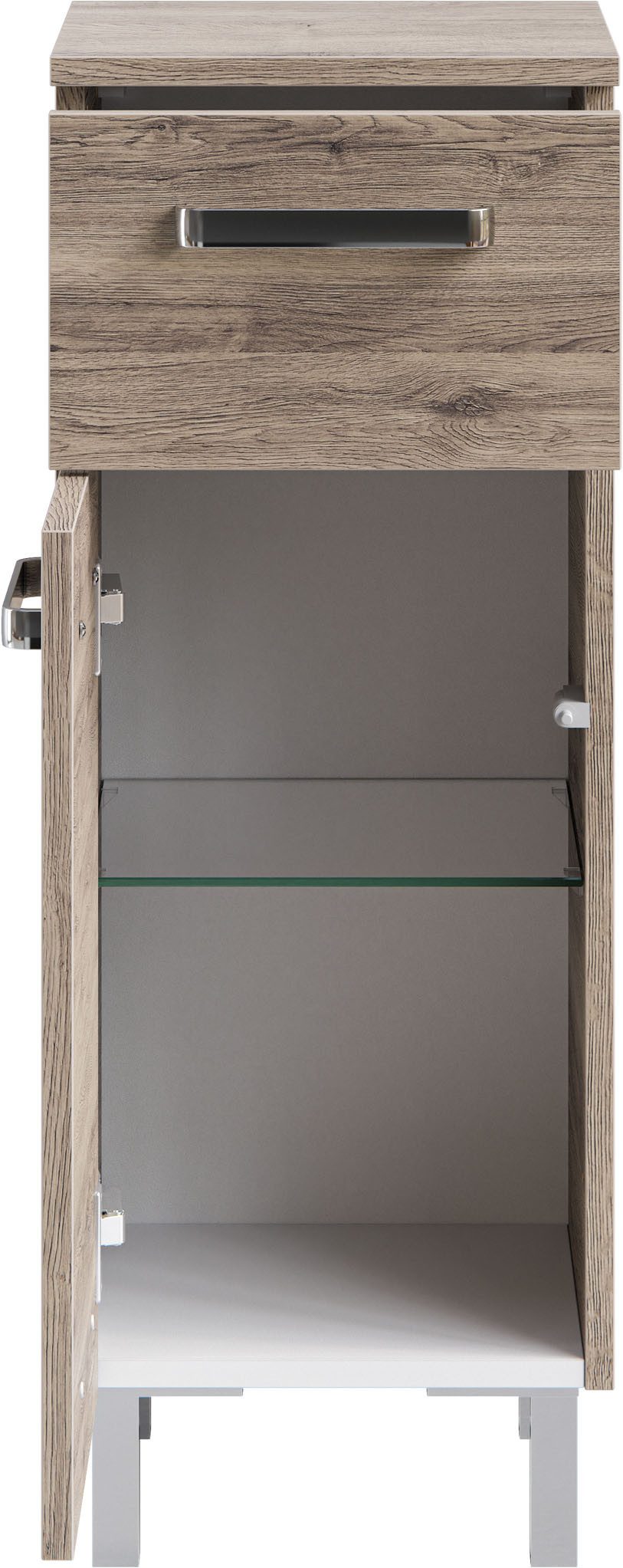 Saphir Unterschrank mit 1 Tür und 1 Auszug