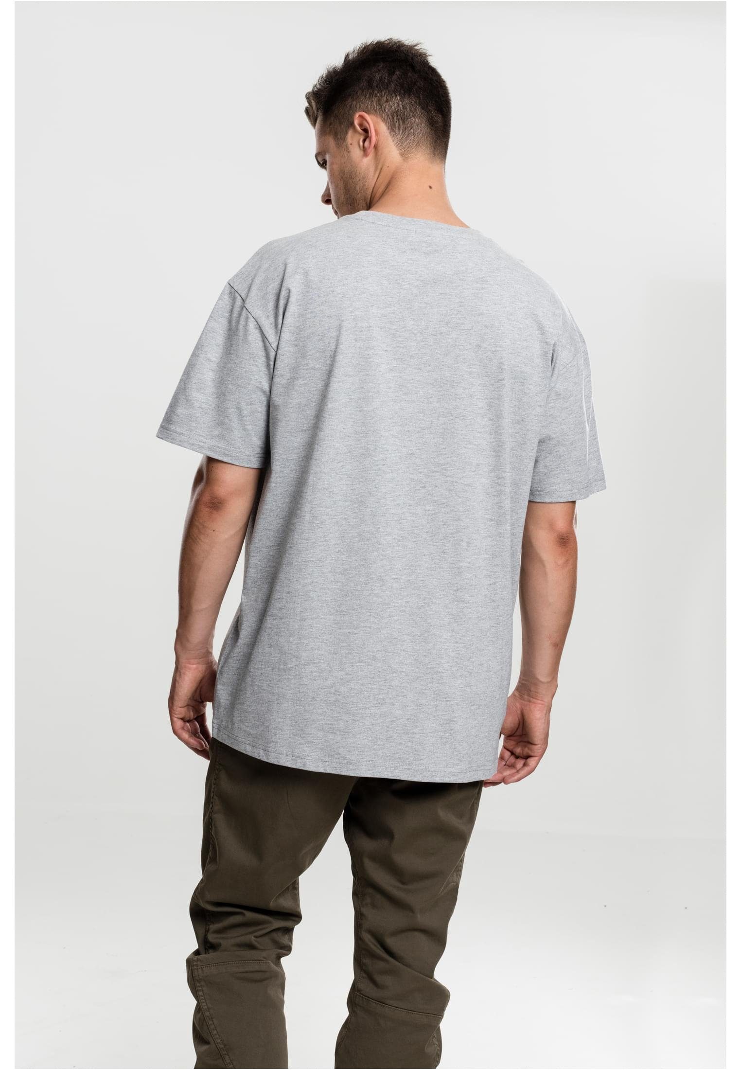 URBAN CLASSICS T-Shirt Herren Heavy Oversized grey (1-tlg) Tee