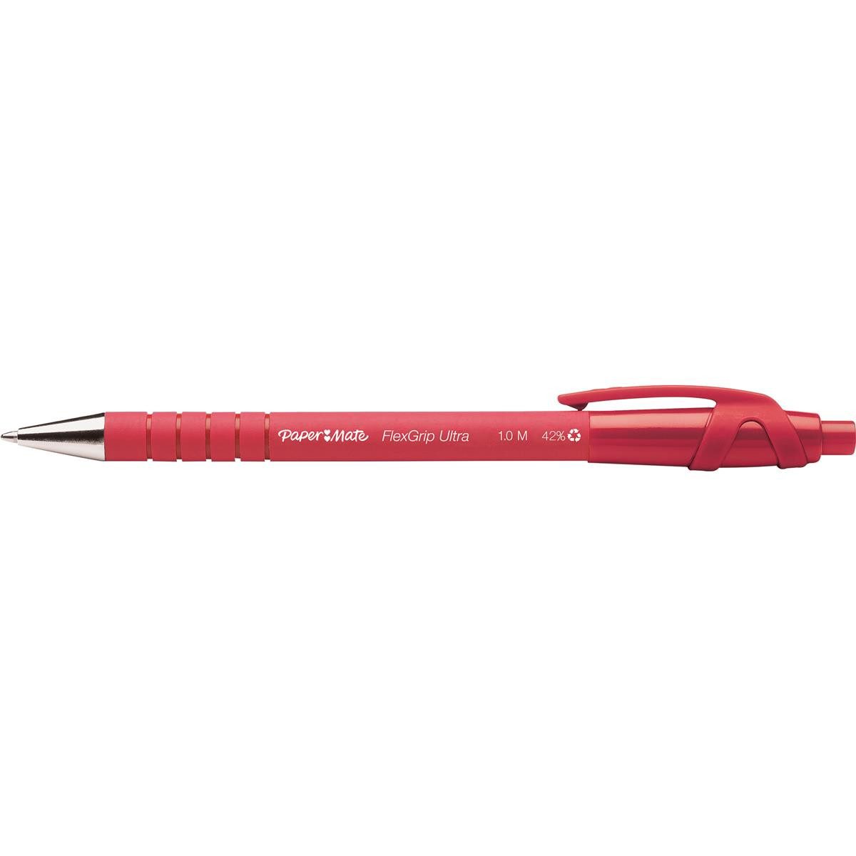 PAPERMATE Kugelschreibermine Flexgrip Ultra M rot, Schreibfarbe: rot, 1 St.