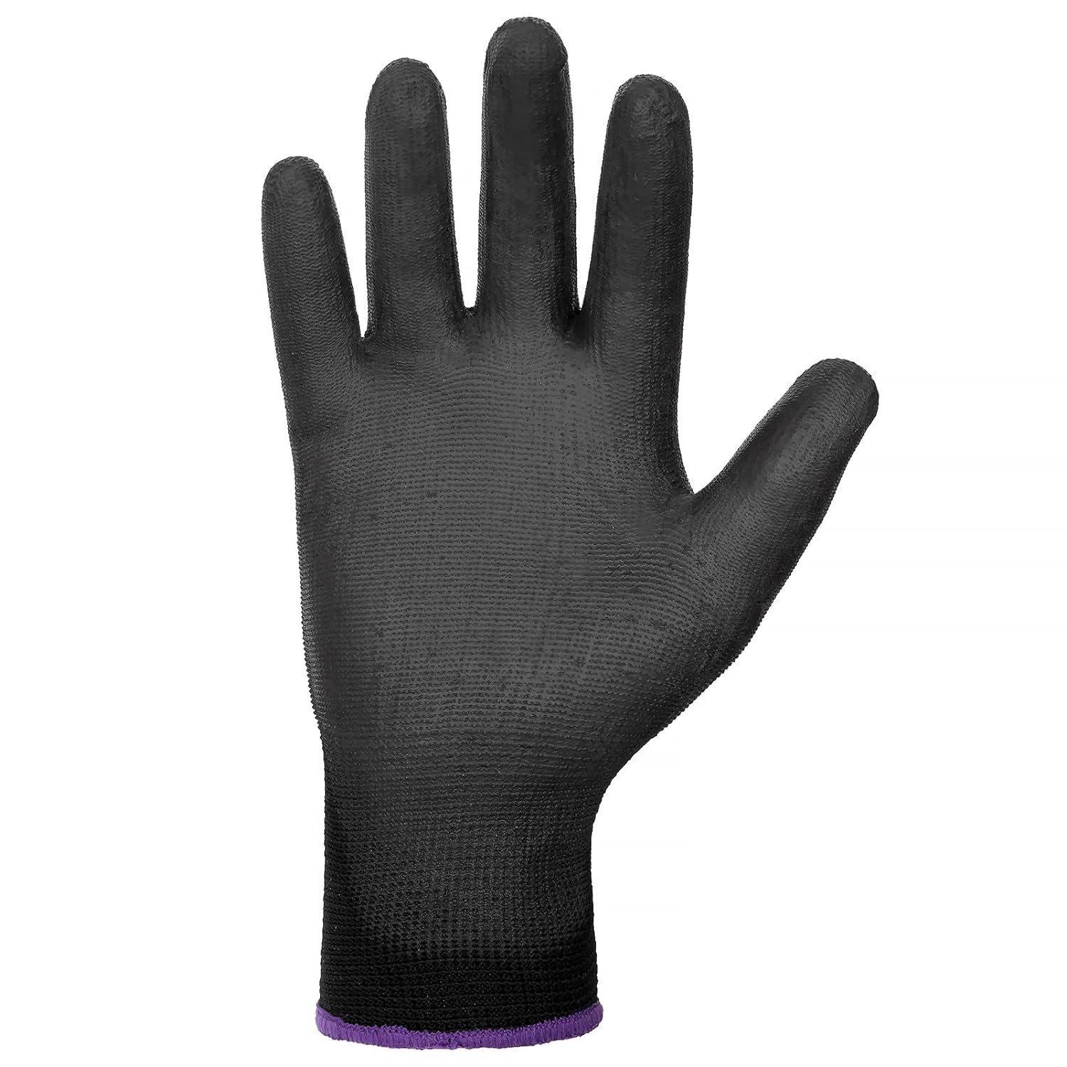 Profus Arbeitshandschuh-Set 12 Paar Handschuhe Arbeitshandschuhe Mechanikerhandschuhe Schwarz