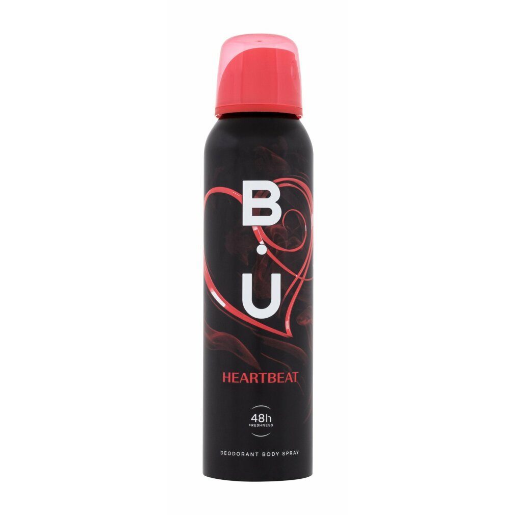 B.U. Deo-Zerstäuber Heartbeat - deodorant ve spreji - Volume: 150ml