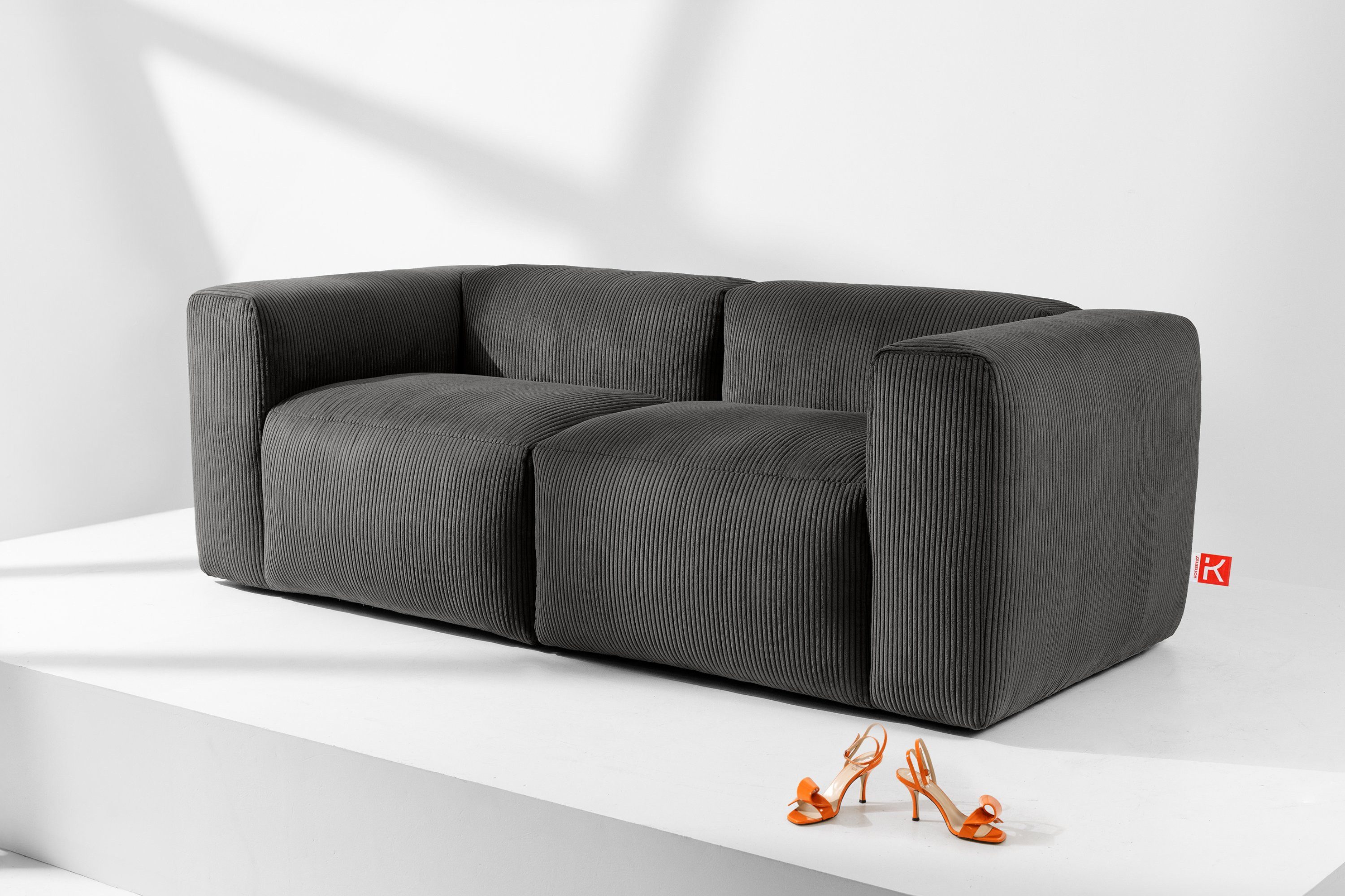 KONSIMO® 3-Sitzer BUFFO Einzelsofa, modulares Sofa, günstig online kaufen