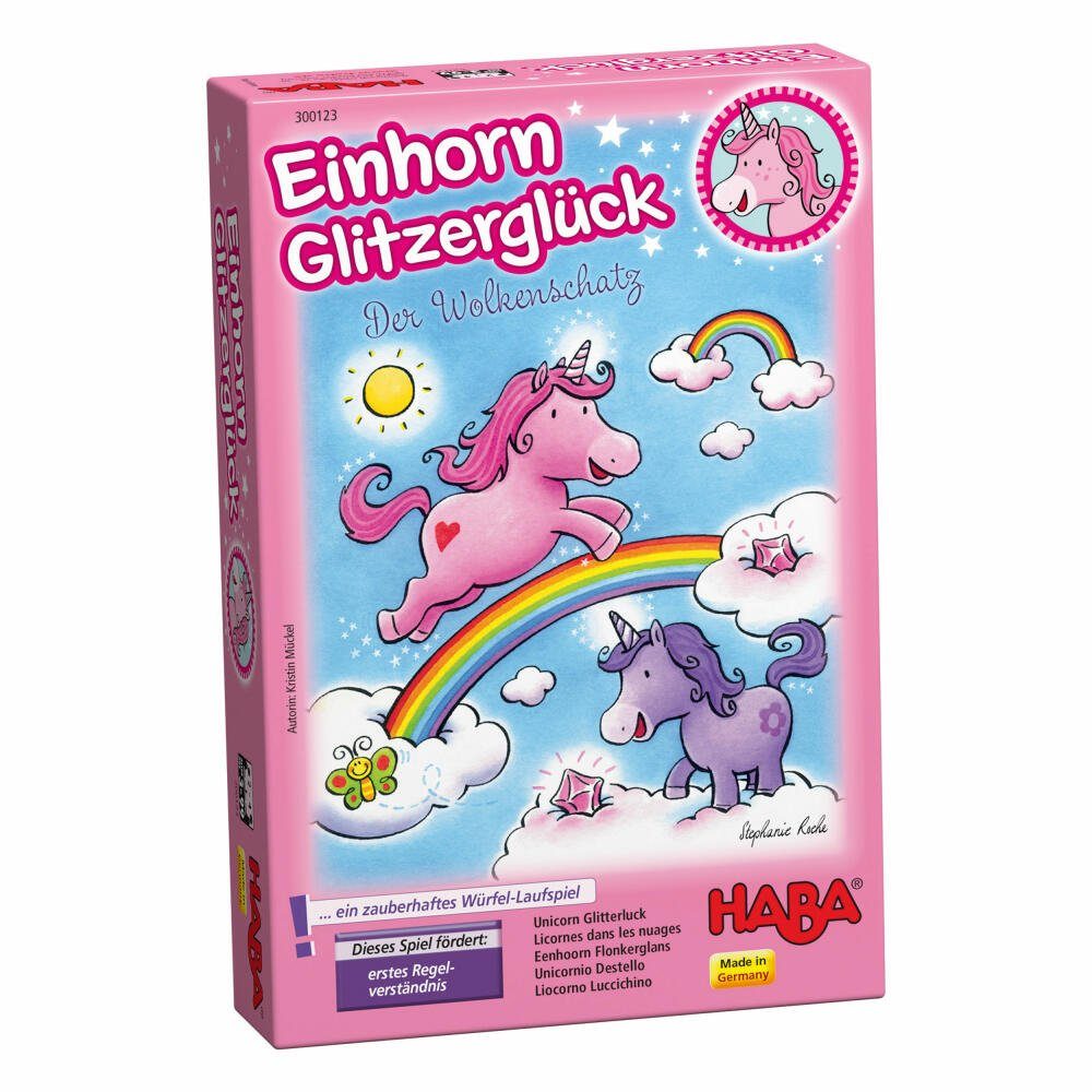 Haba Spiel Einhorn Glitzerglück Der Wolkenschatz