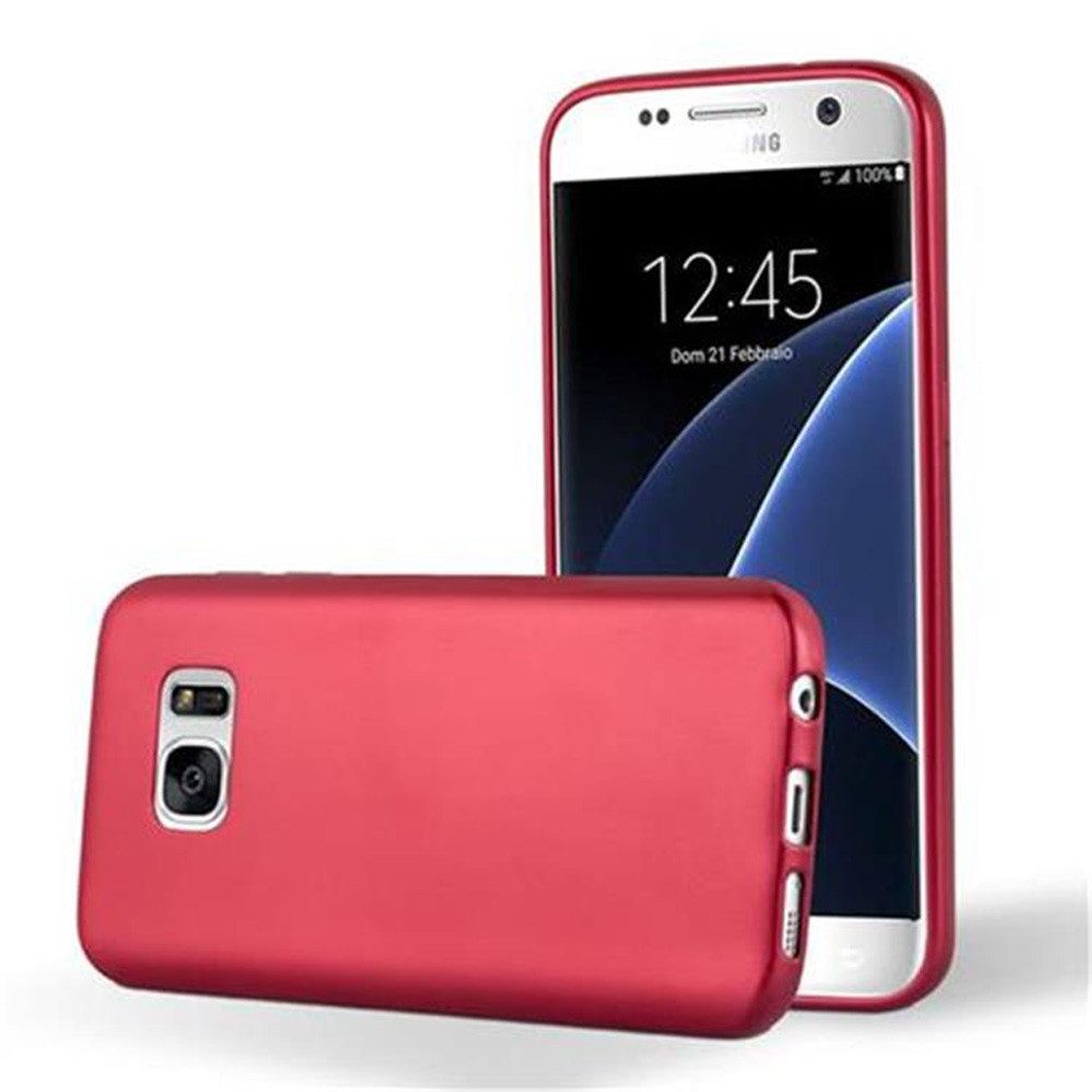 Cadorabo Handyhülle für Samsung Galaxy S7 Hülle Samsung Galaxy S7, Flexible TPU Silikon Handy Schutzhülle - Hülle - ultra slim