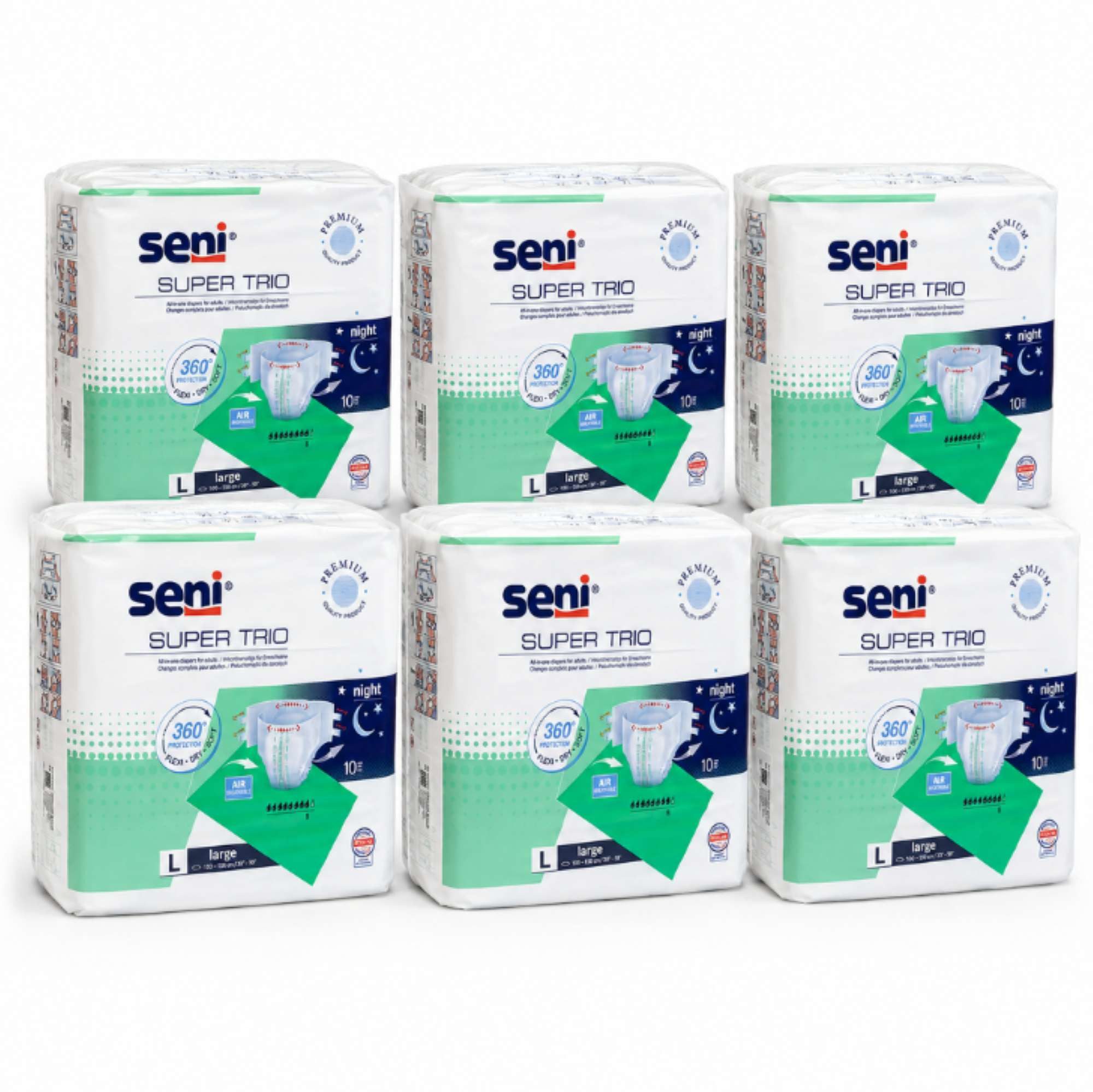 TZMO Deutschland GmbH Inkontinenz-Pants SENI Super Trio Inkontinenzslip L
