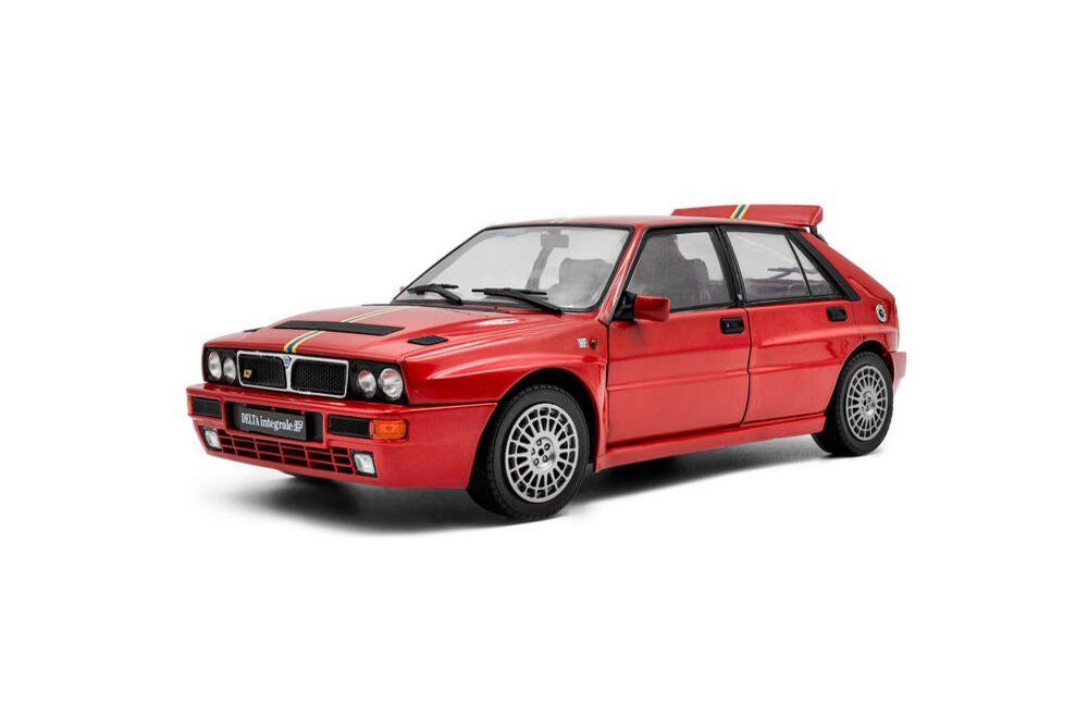 Solido Modellauto Lancia Delta HF Integrale 1995 rot, Maßstab 1:18