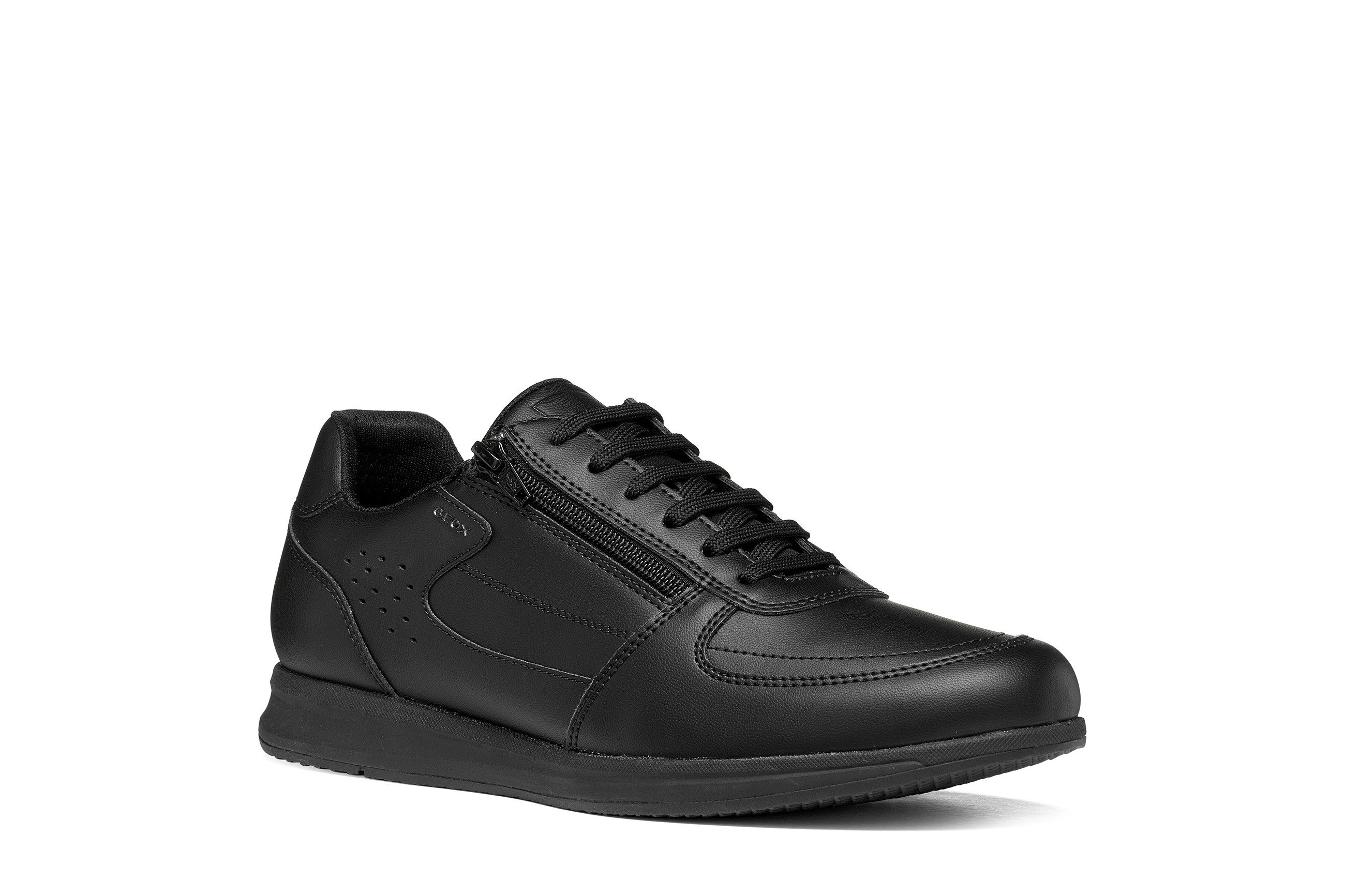 Geox U AVERY Sneaker Freizeitschuh, Schnürschuh mit weichem Schaftrand