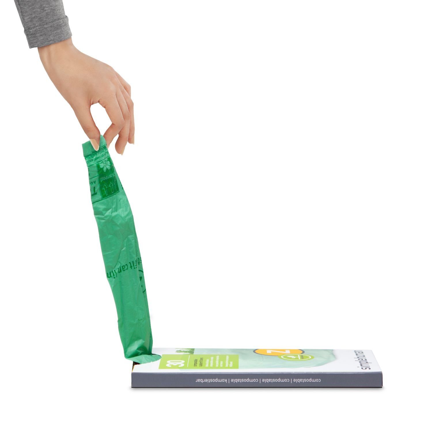 simplehuman Müllbeutel Passgenaue Bio-Müllbeutel Code Z 30 Stück