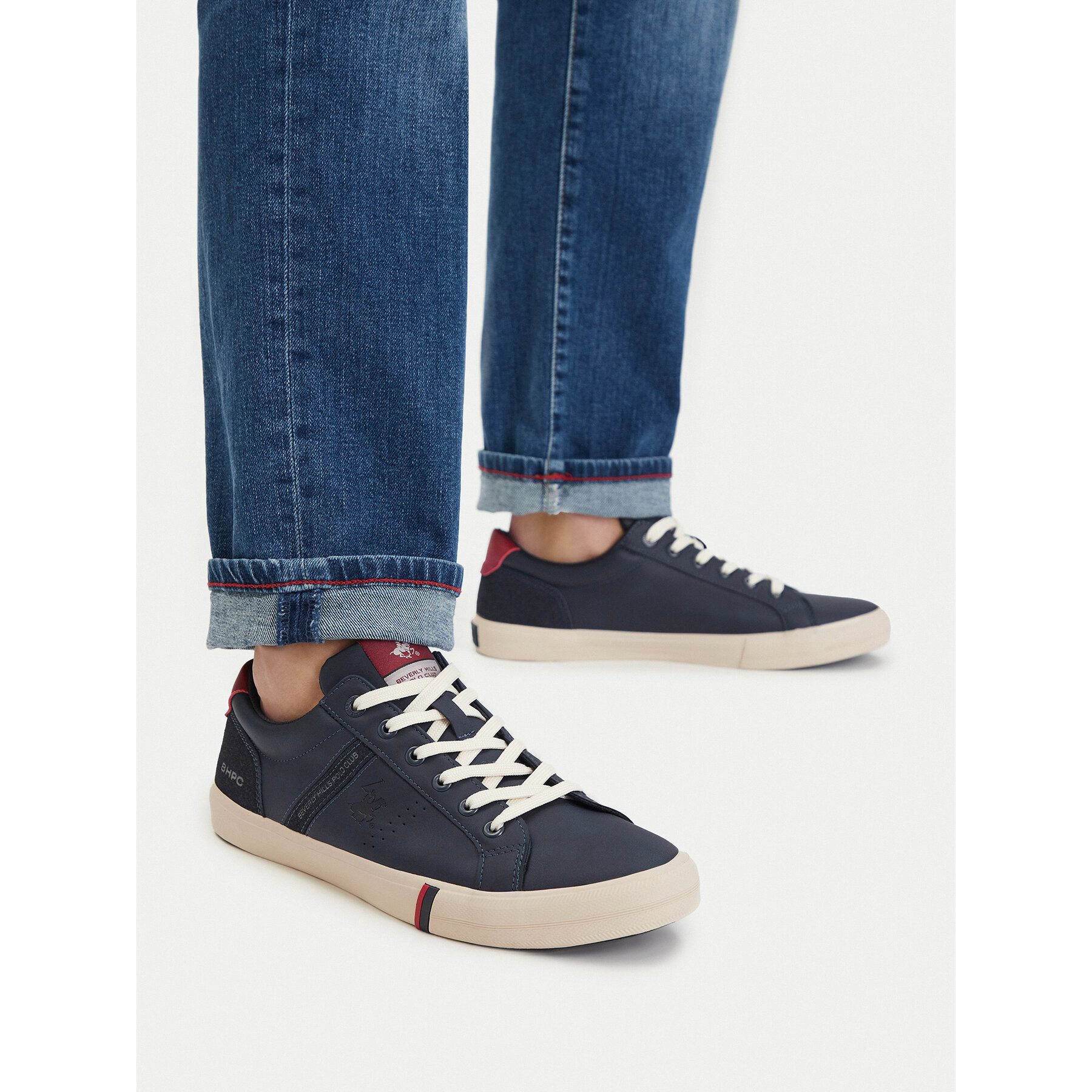 BEVERLY HILLS POLO CLUB Beverly Hills Polo Club Herren Turnschuhe 5907964631613 Marine Walkingschuh