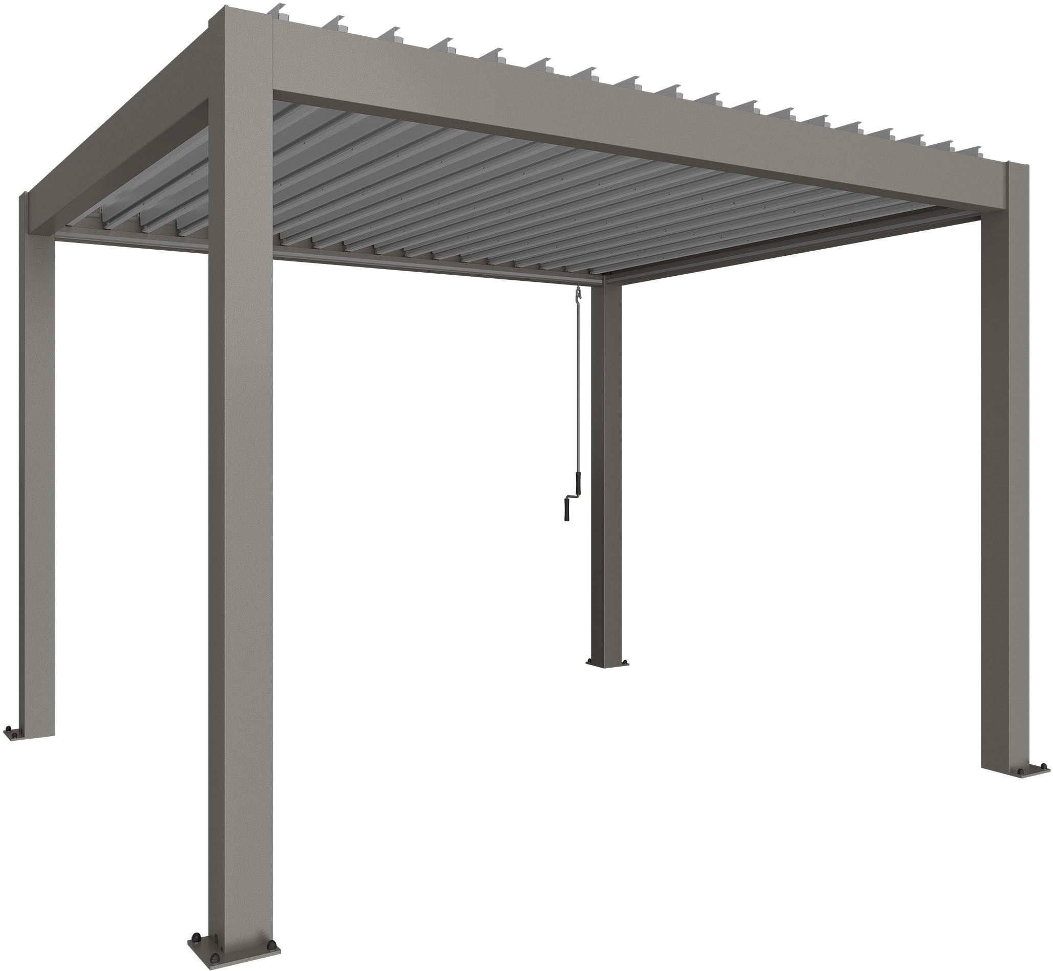 Biohort Pergola 3,5x3 m, verschiedene Farben, 367,5x312x264 cm, ausgezeichnet mit dem Red Dot Design Award