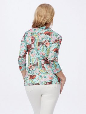 Edwina Eidtmann Print-Shirt Druckbluse mit Blumenmuster