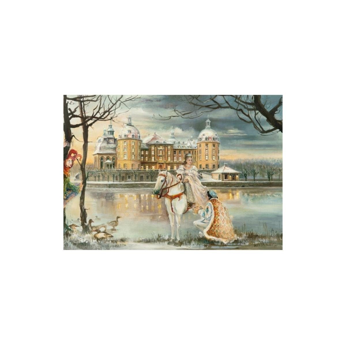 Olewinski & Tochter Grußkarte 2912 - Weihnachtspostkarte Aschenbrödel | Grußkarten