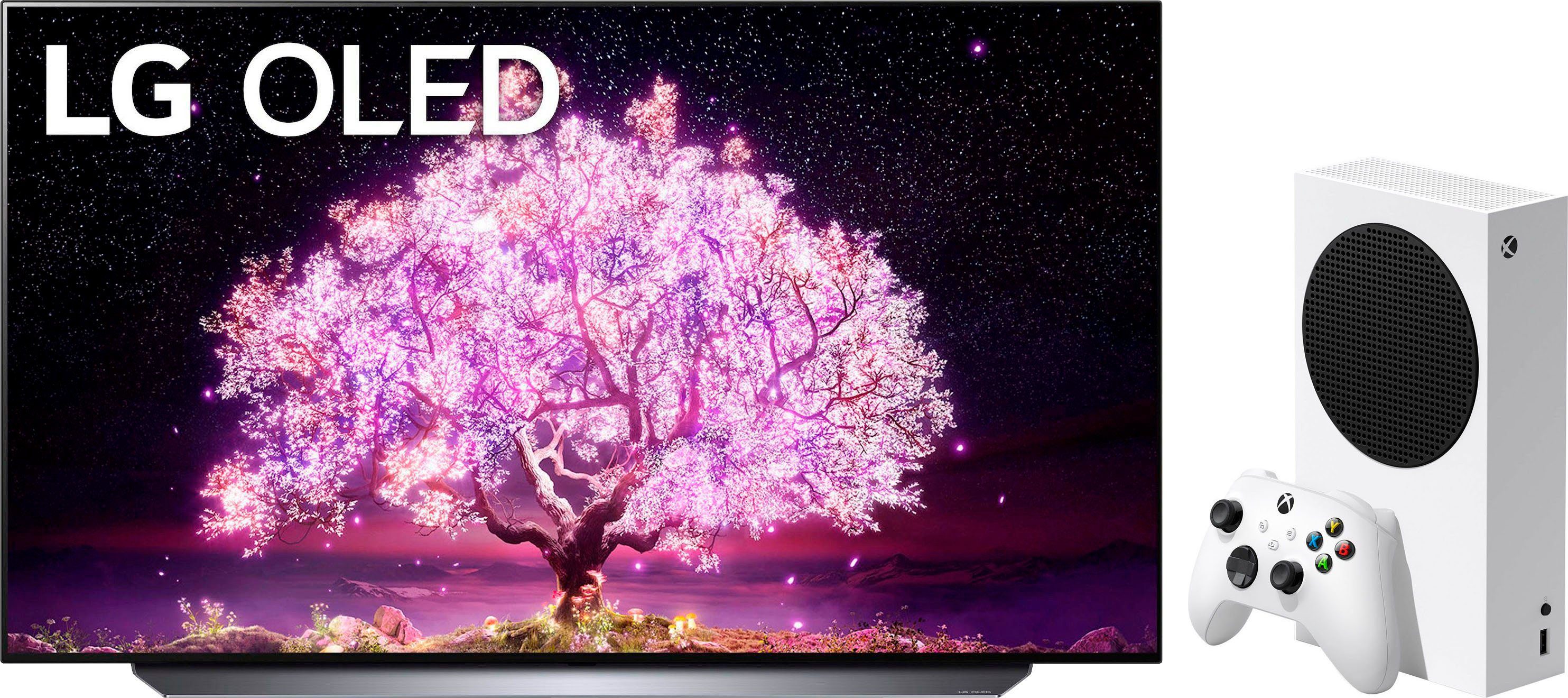LG OLED48C17LB OLED-Fernseher (121 cm/48 Zoll, 4K Ultra HD, Smart-TV)