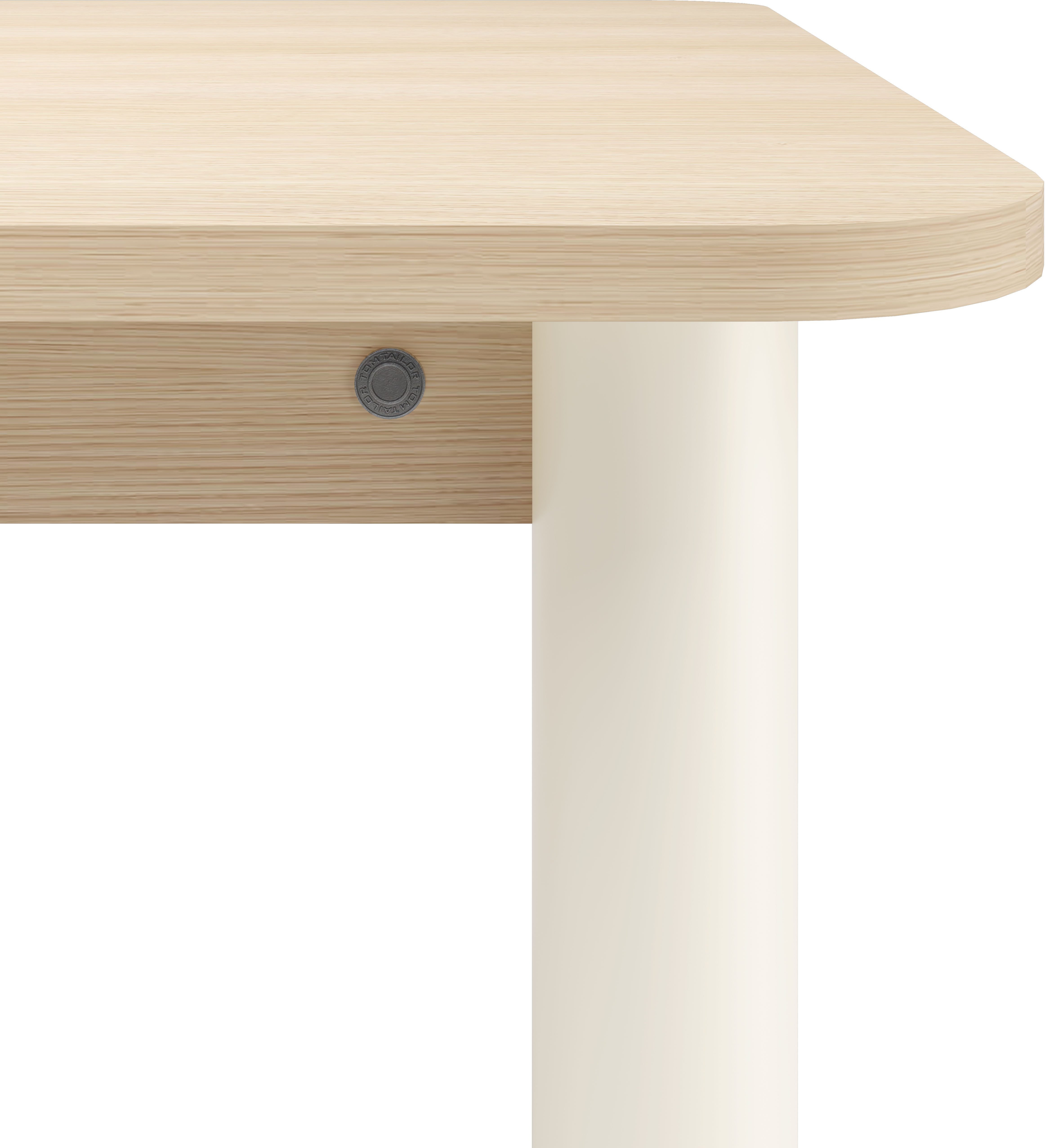 TOM TAILOR HOME Esstisch COLOR TABLE (1-St), Esstisch, 4-Fuß, 3 Größen, 3 Dekorfarben, 4 Fußfarben, ABS-Kante