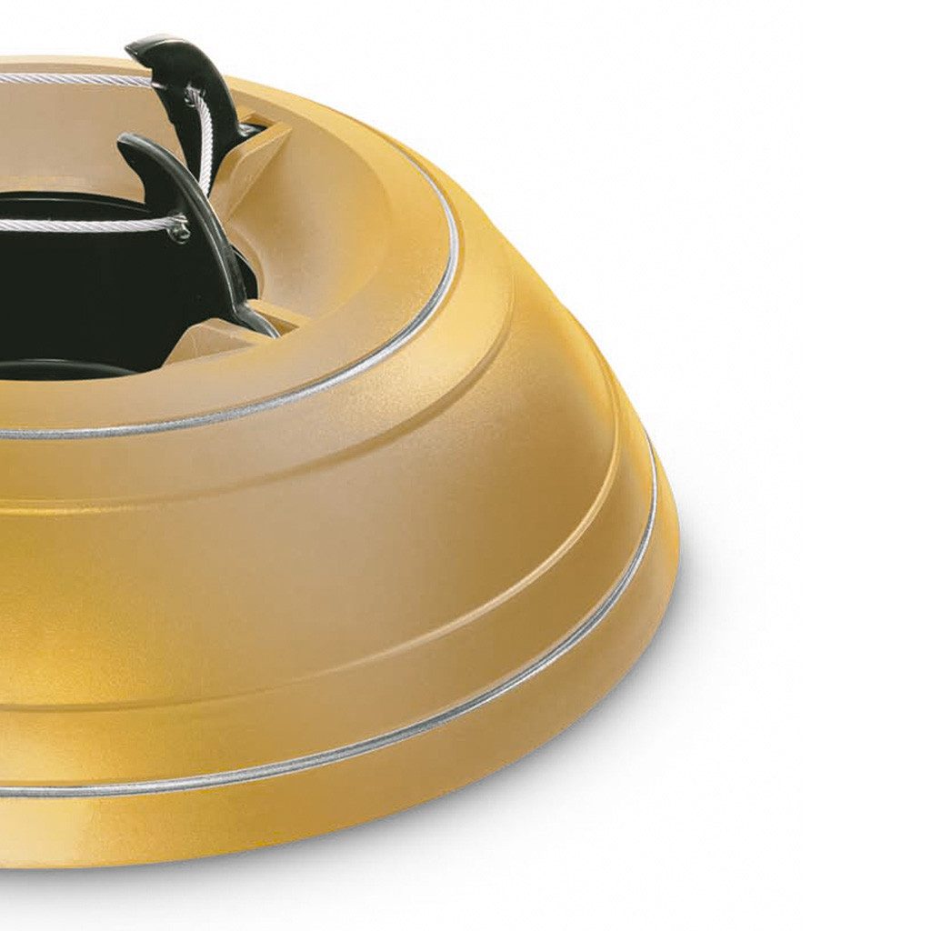 Krinner Christbaumständer KRINNER Vario Classic Gold (1-tlg), Original-Rundum-Einseil-Technik