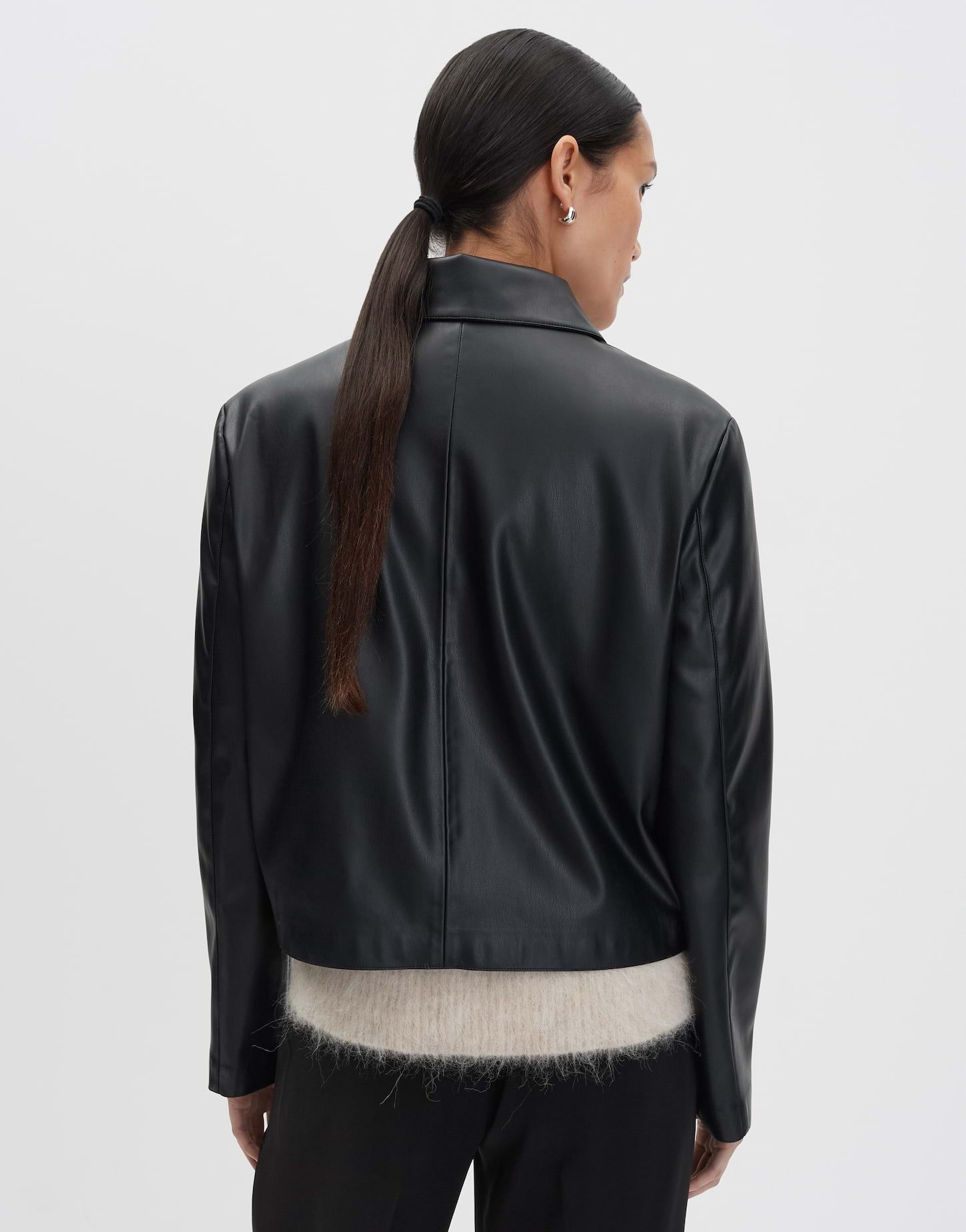 someday Lederjacke Kurzjacke NEATHER aus Kunstleder