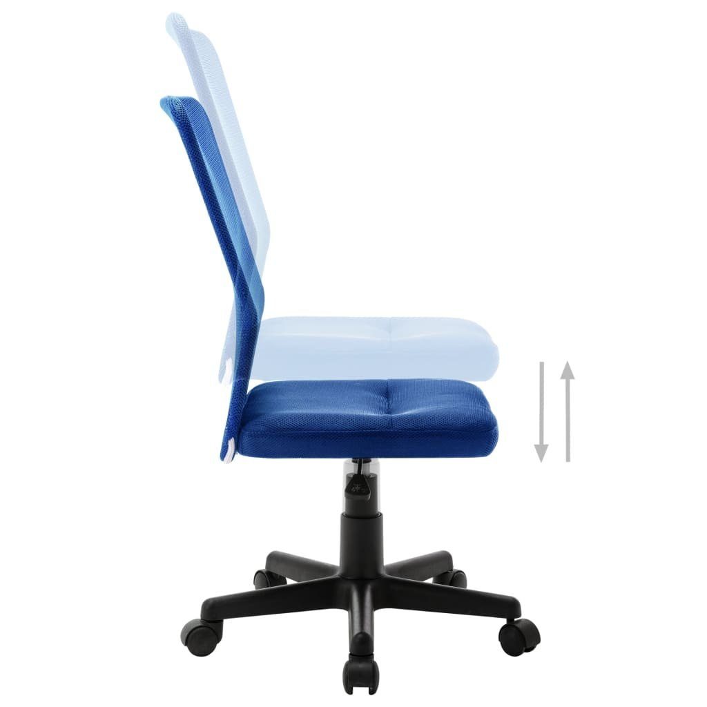 St) cm 44x52x100 | Blau Blau Blau (1 vidaXL Bürostuhl Bürostuhl Netzgewebe