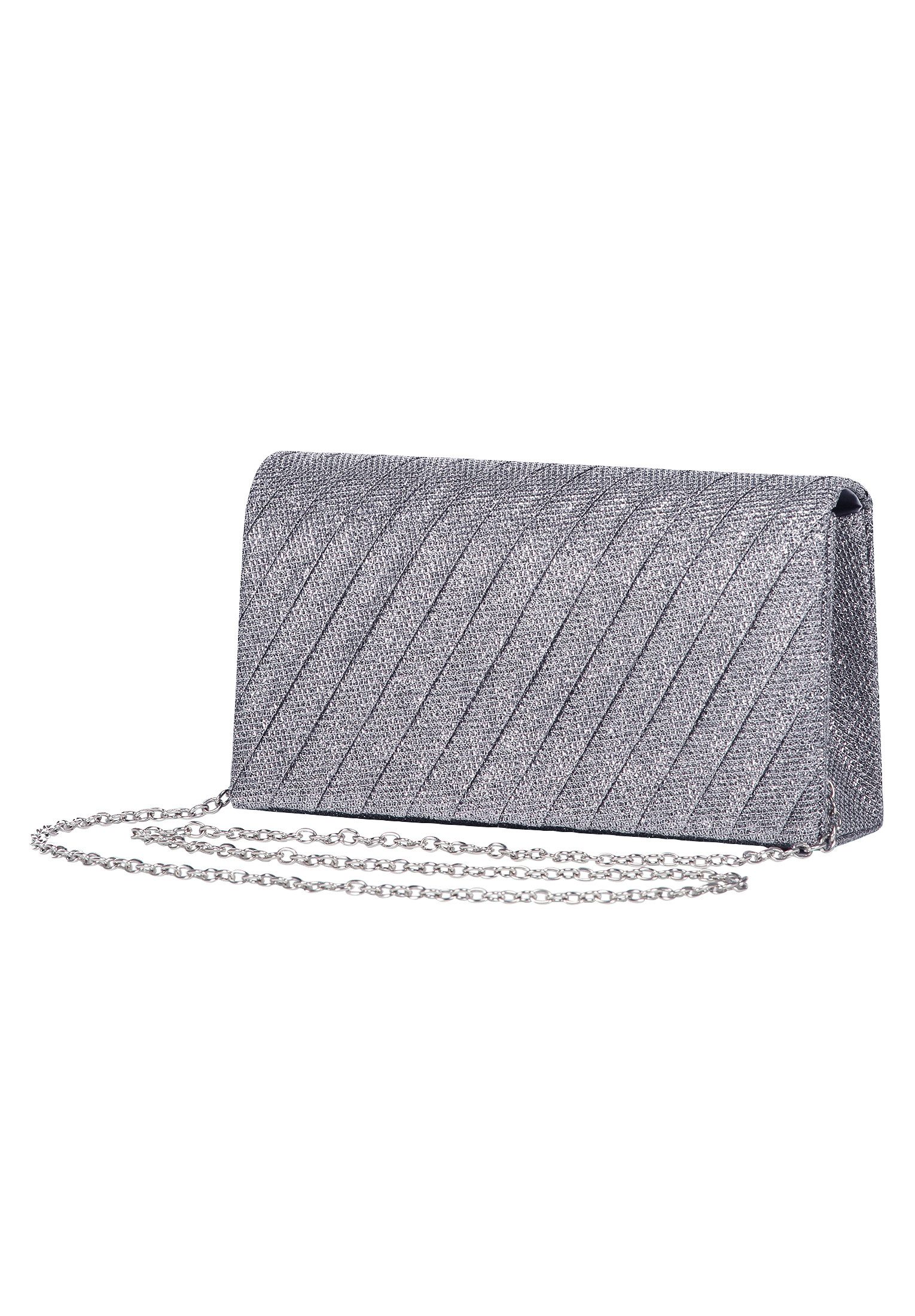 Vera Mont Abendtasche "Damen Clutch-Tasche im Glitzer-Look" Falten günstig online kaufen